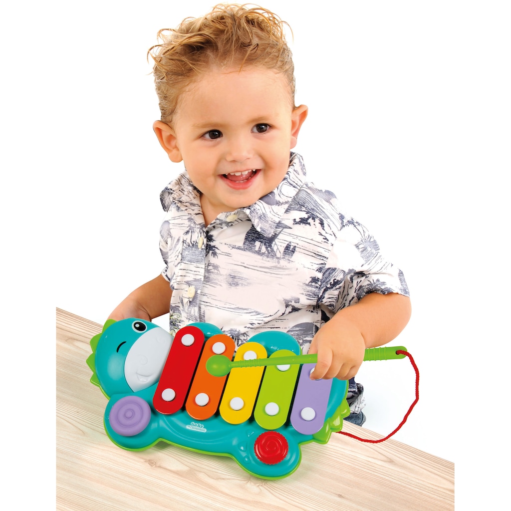 Clementoni® Spielzeug-Musikinstrument »Baby Clementoni, Xylo Dino«