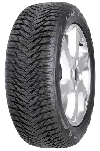 GOODYEAR Winterreifen "ULTRA GRIP 8", 205mm / 55 % R 16 91T, schwarz, Autoreifen, in verschiedenen Ausführungen erhältlich