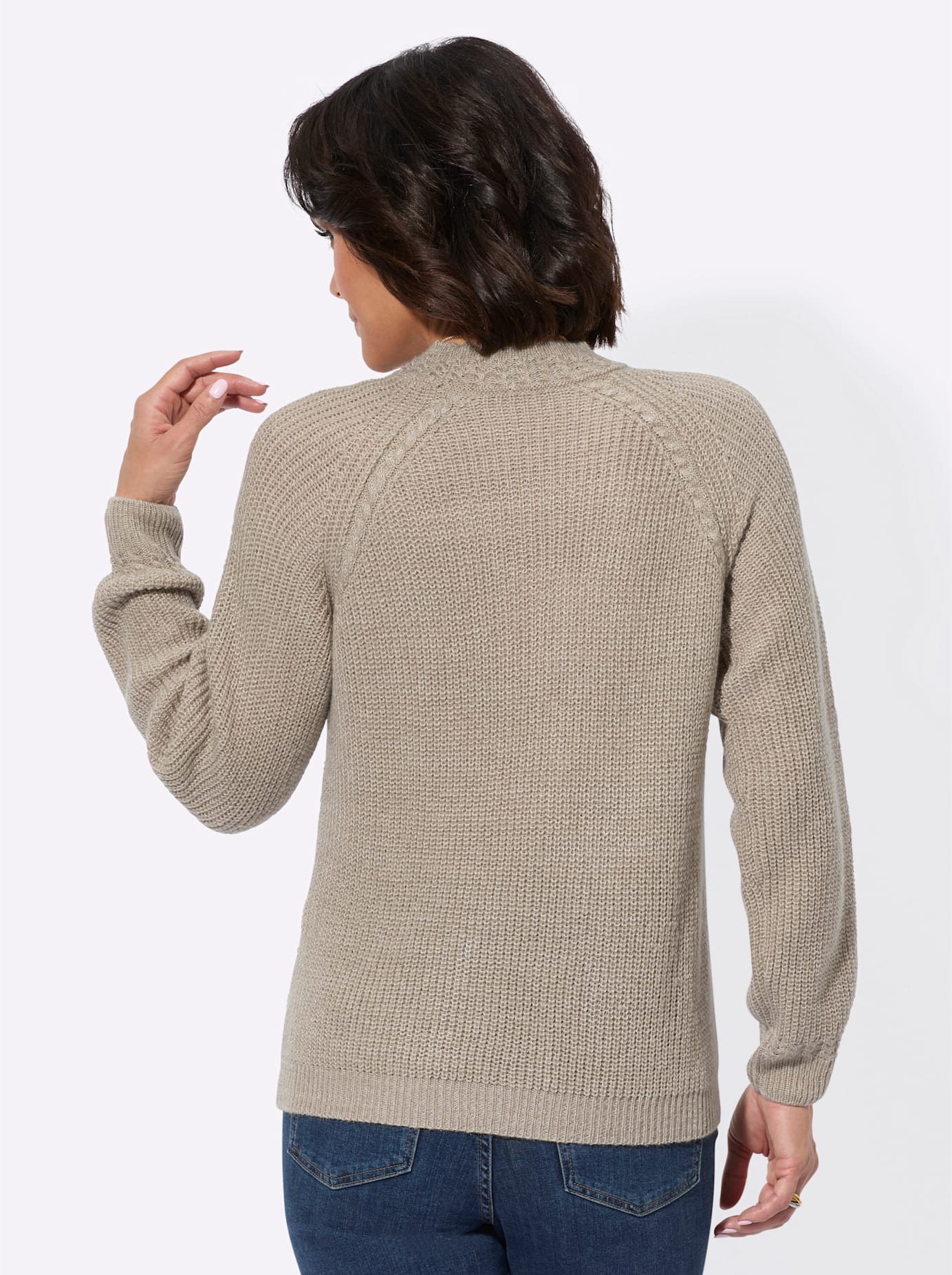 Thumbnail - Casual Looks Strickpullover "Stehkragen-Pullover"