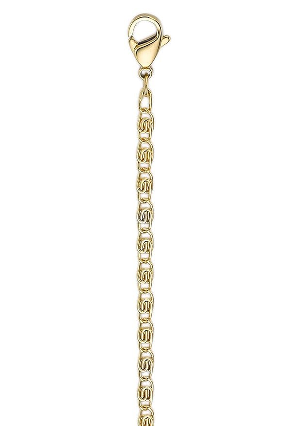 Firetti Edelstahlkette »Schmuck Geschenk S-Panzerkette, 3,45 mm breit«, Made in Germany