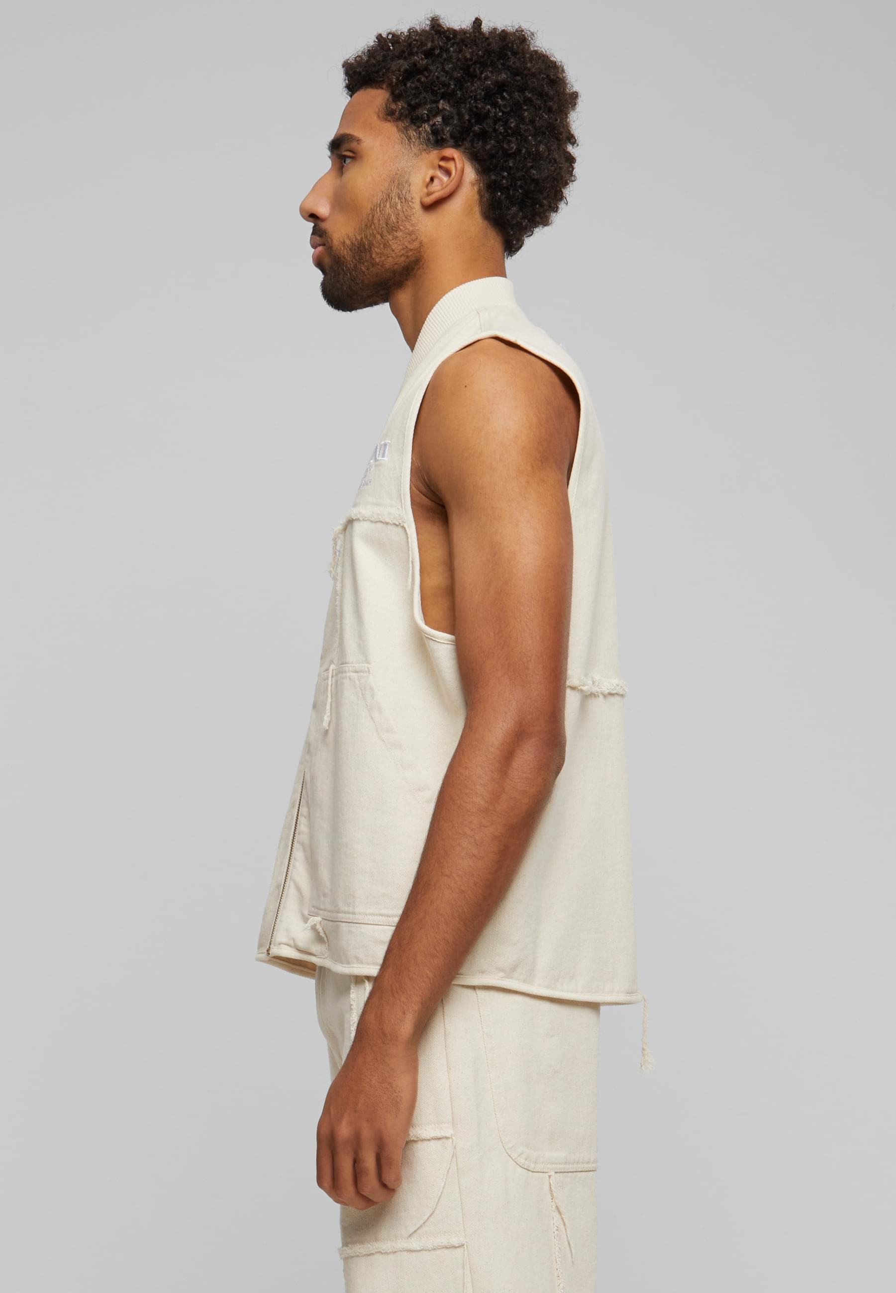 Karl Kani Steppweste »Karl Kani Herren KM241-011-1 Karl Kani Retro Patchwork Vest«, (1 tlg.)