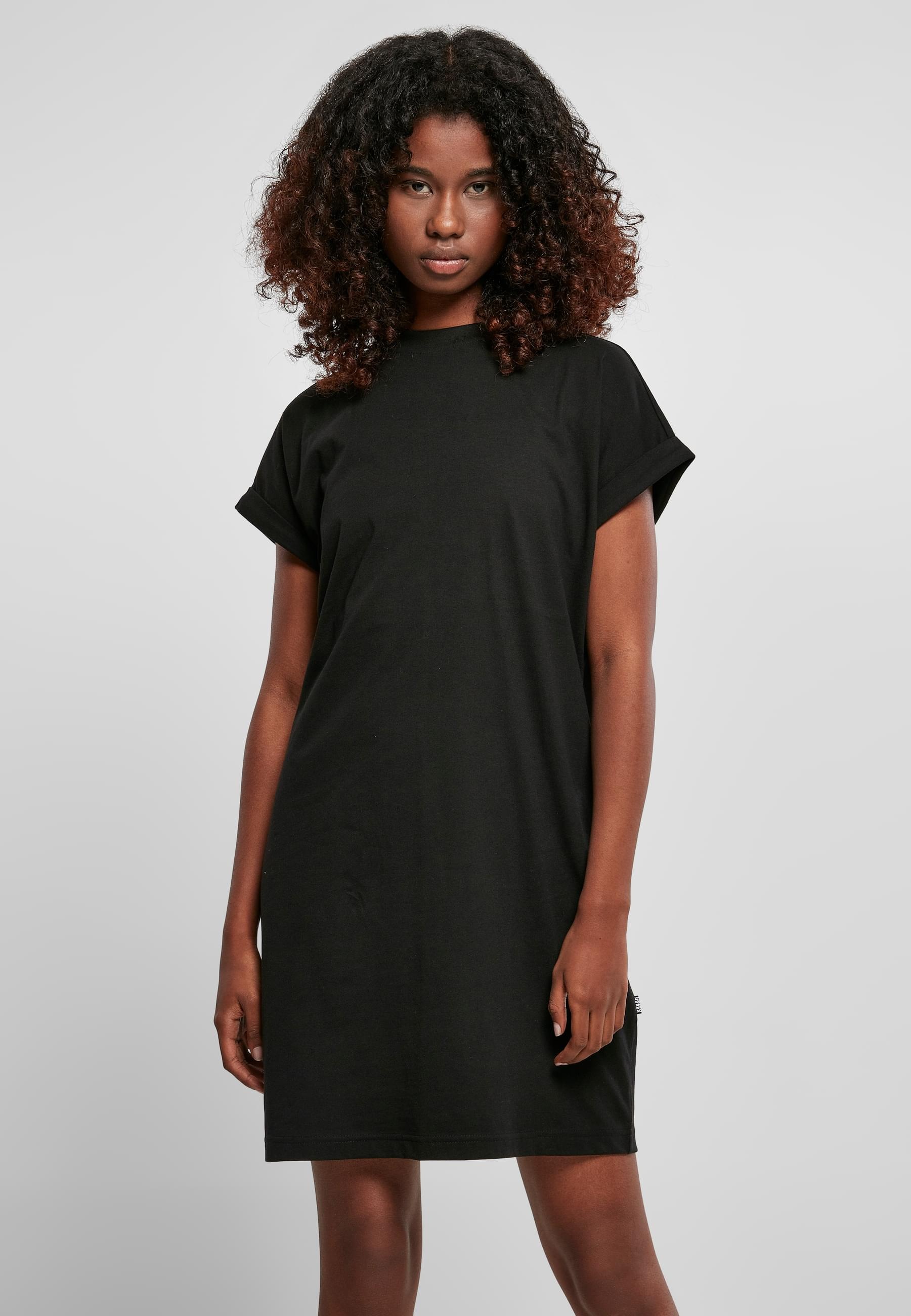 URBAN CLASSICS Shirtkleid »Urban Classics Damen Ladies Rainbow Tee Dress«, (1 tlg.)
