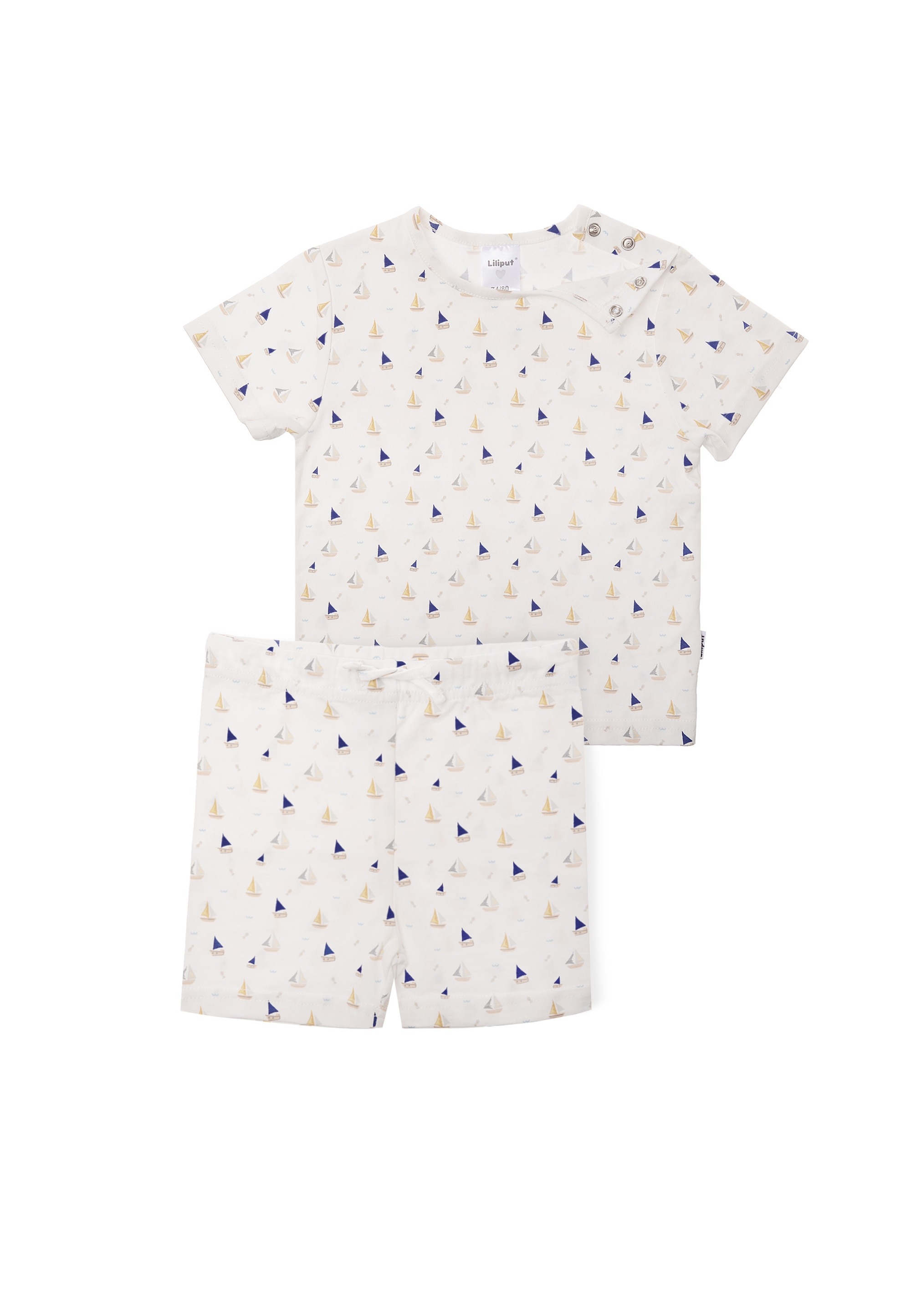Liliput T-Shirt »Boote«, (4 tlg.), im praktischen 2er-Pack mit Bindebändern