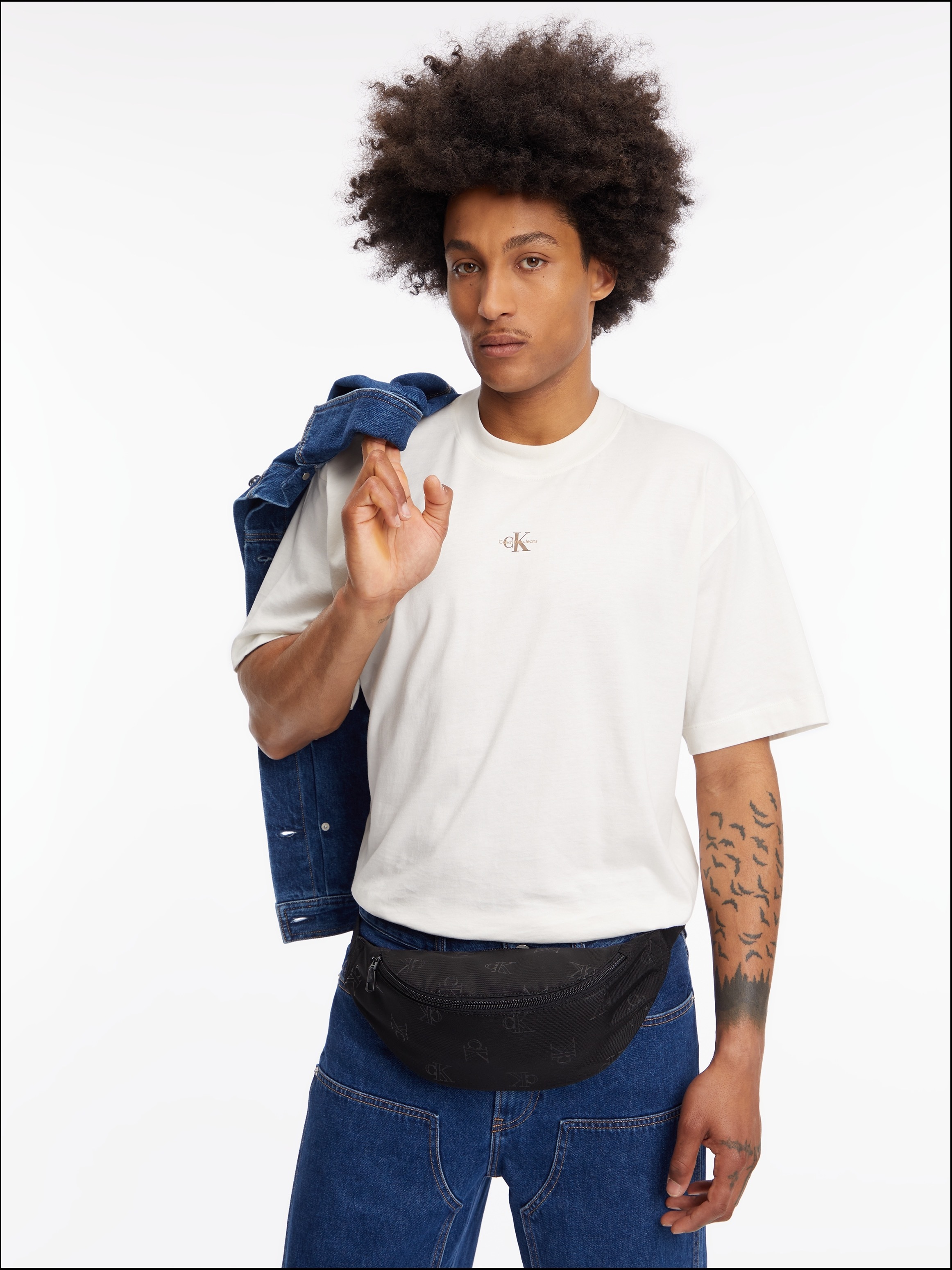 calvin klein jeans -  Bauchtasche "SPORT ESSENTIALS WAISTBAG38 AOP", mit Allover Logo