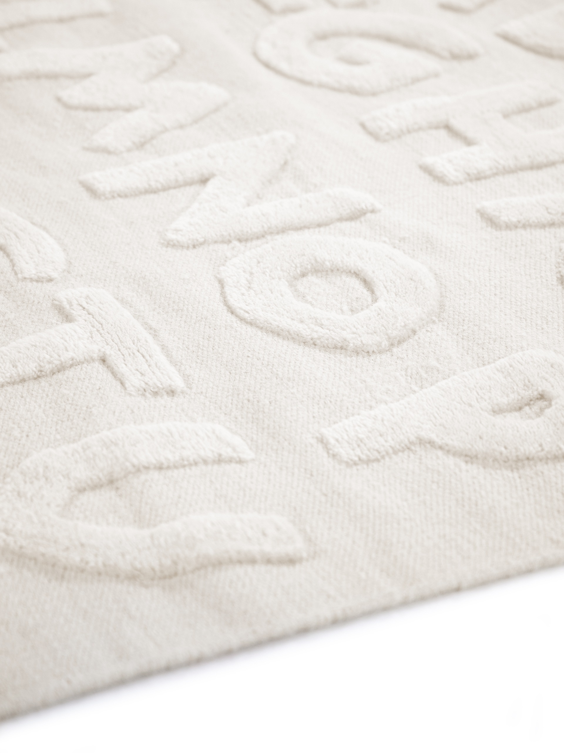 Kinderteppich Carpetfine ABC Alphabet Creme 90cm 2