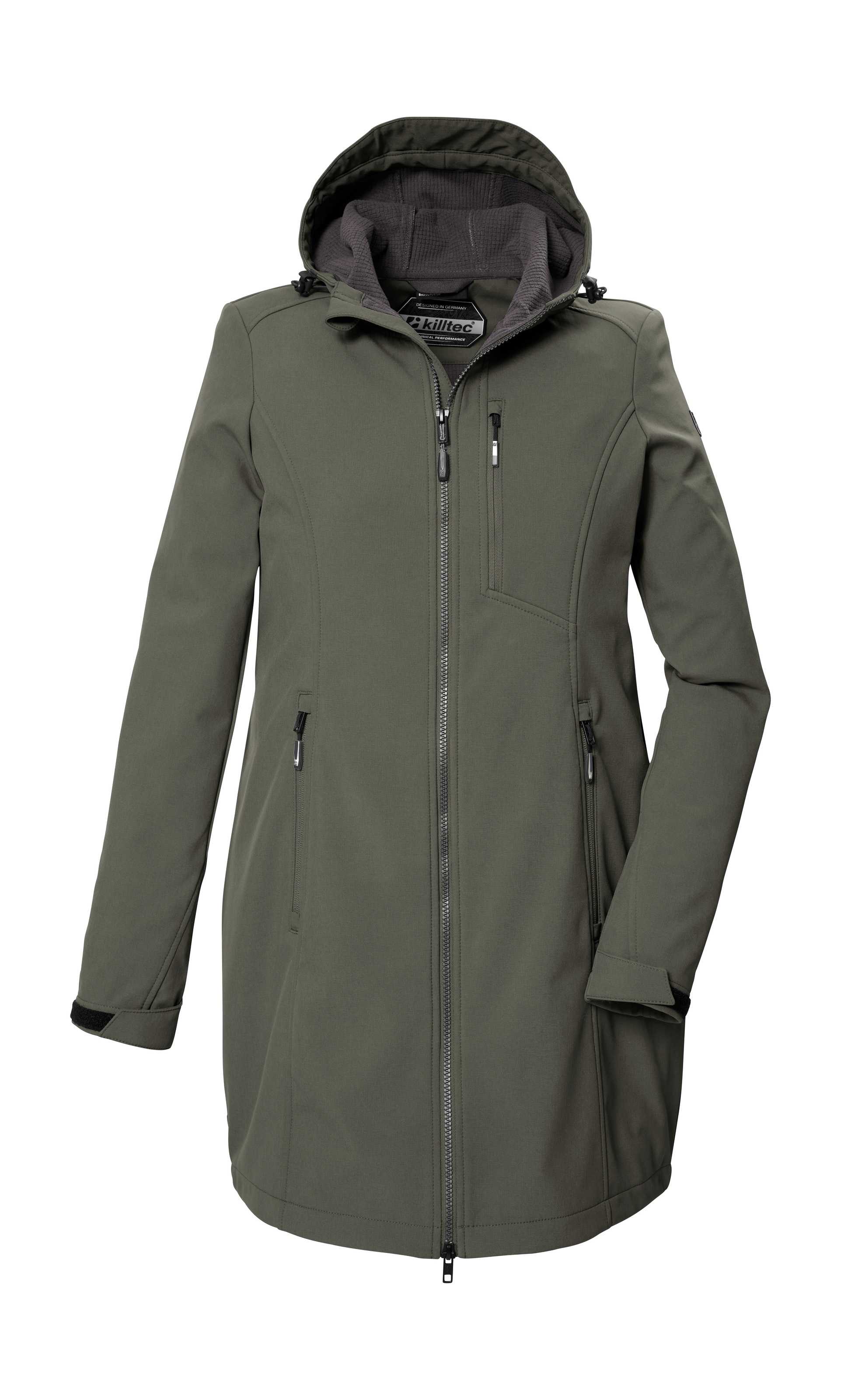 Killtec Softshellparka "KOS 370 WMN SFTSHLL PRK" Winddichter Damen Softshel günstig online kaufen