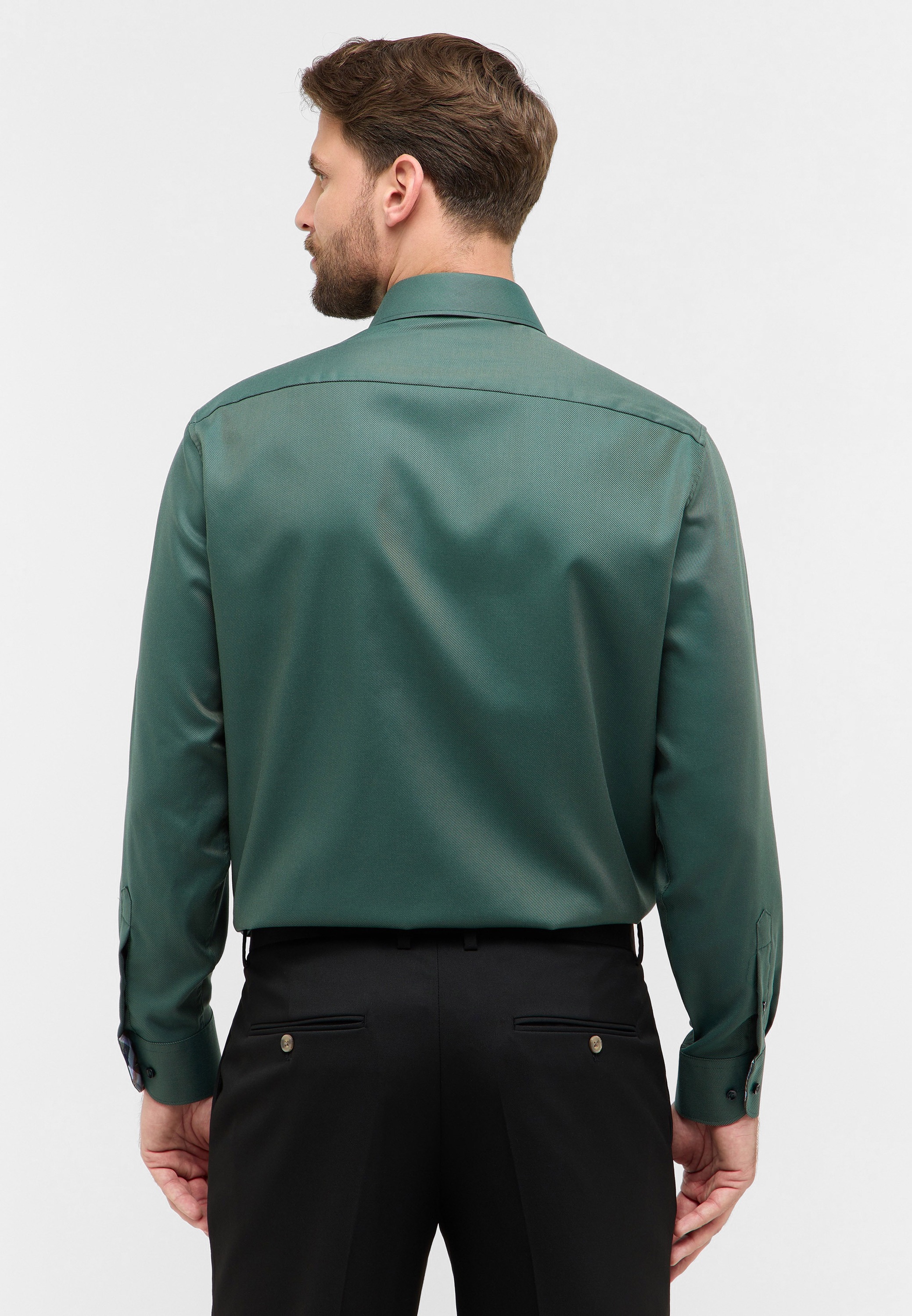 Eterna Langarmhemd »COMFORT FIT«, NON IRON (bügelfrei)