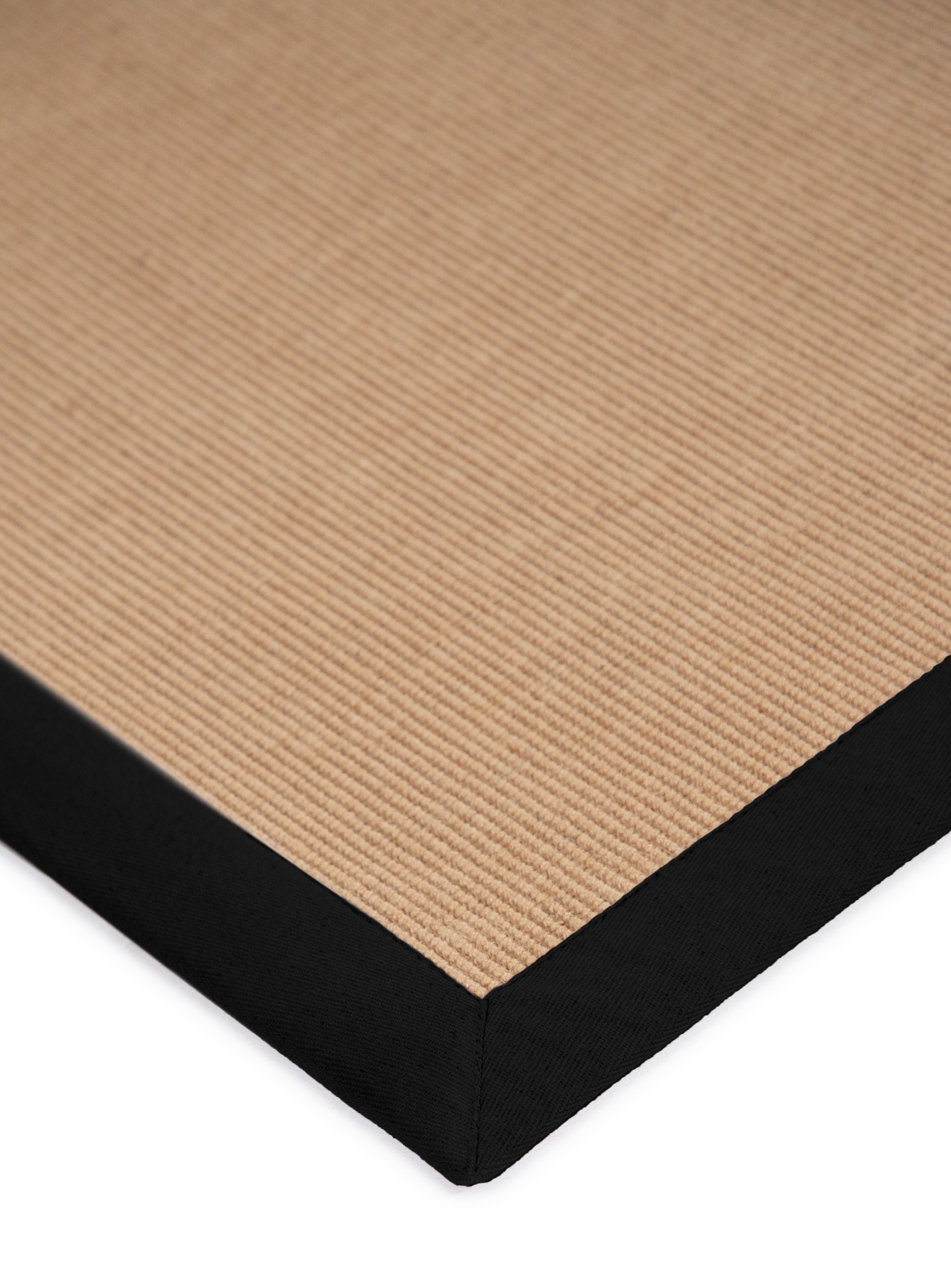 carpetfine Läufer »Sisal«, rechteckig, 5 mm Höhe, mit farbiger Bordüre, Anti Rutsch Rückseite