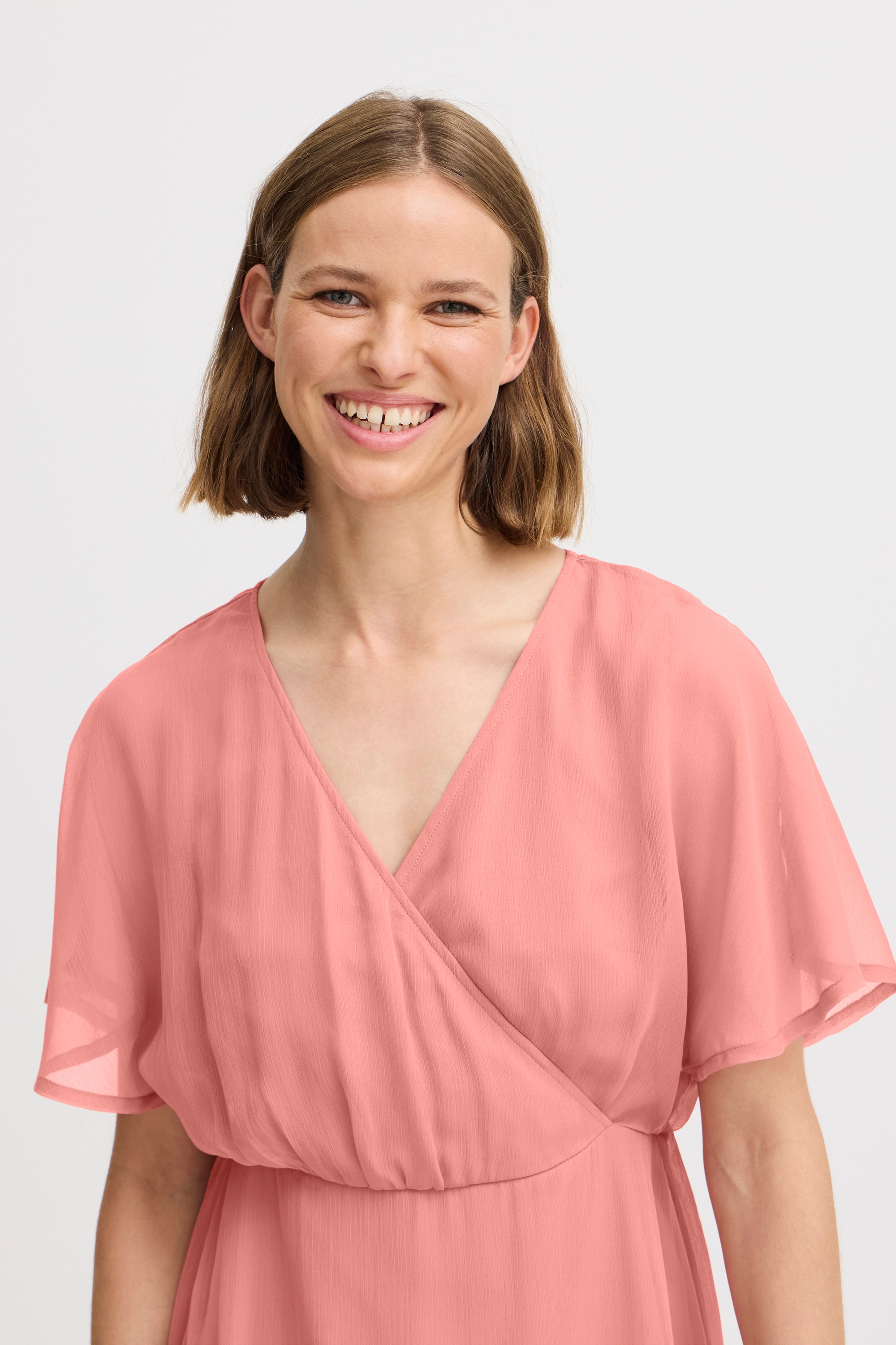 b.young Midikleid »Damen Kleid BYIPOLNA«