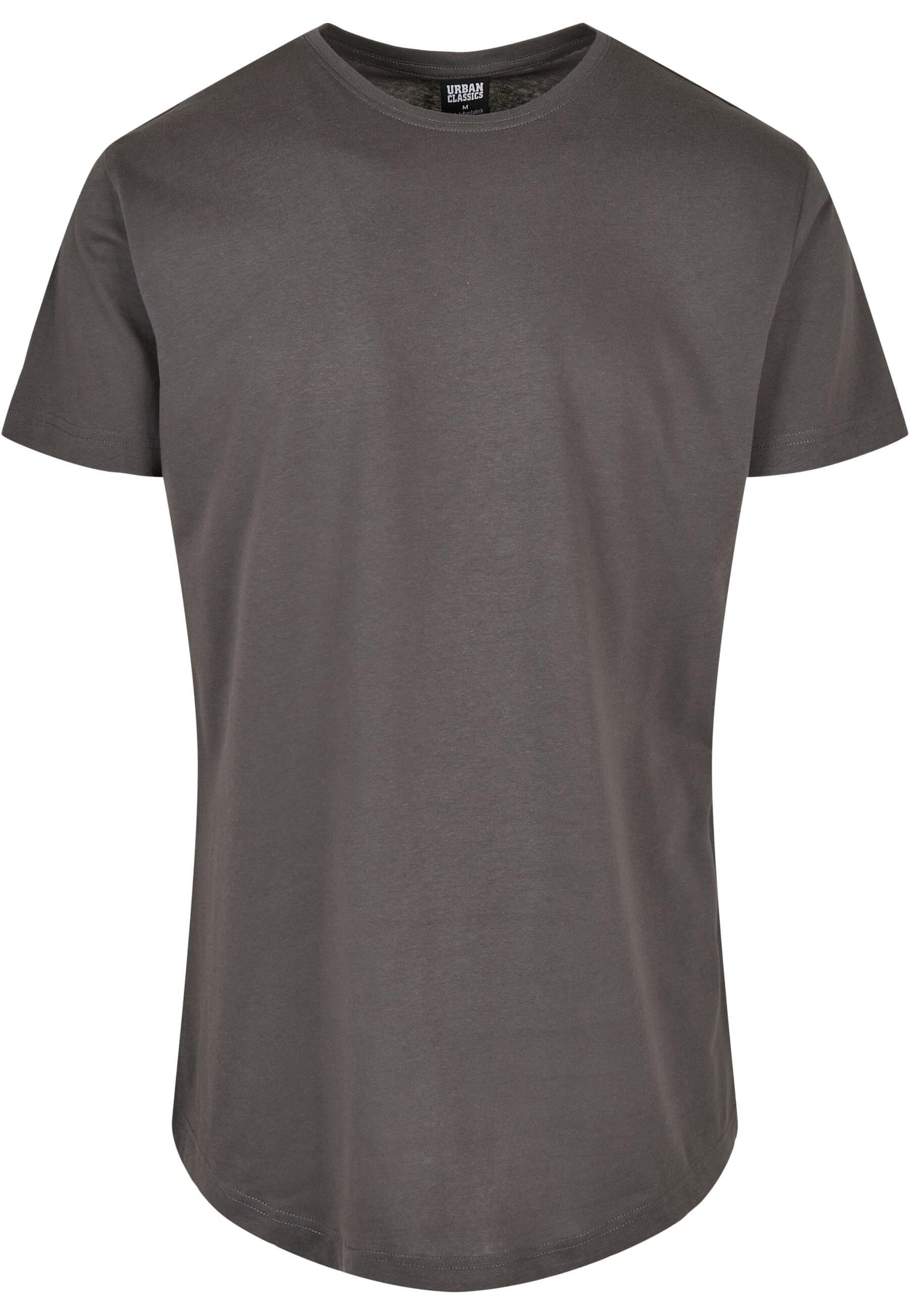 URBAN CLASSICS Kurzarmshirt "Urban Classics Herren Shaped Long Tee" 1 Stk. günstig online kaufen