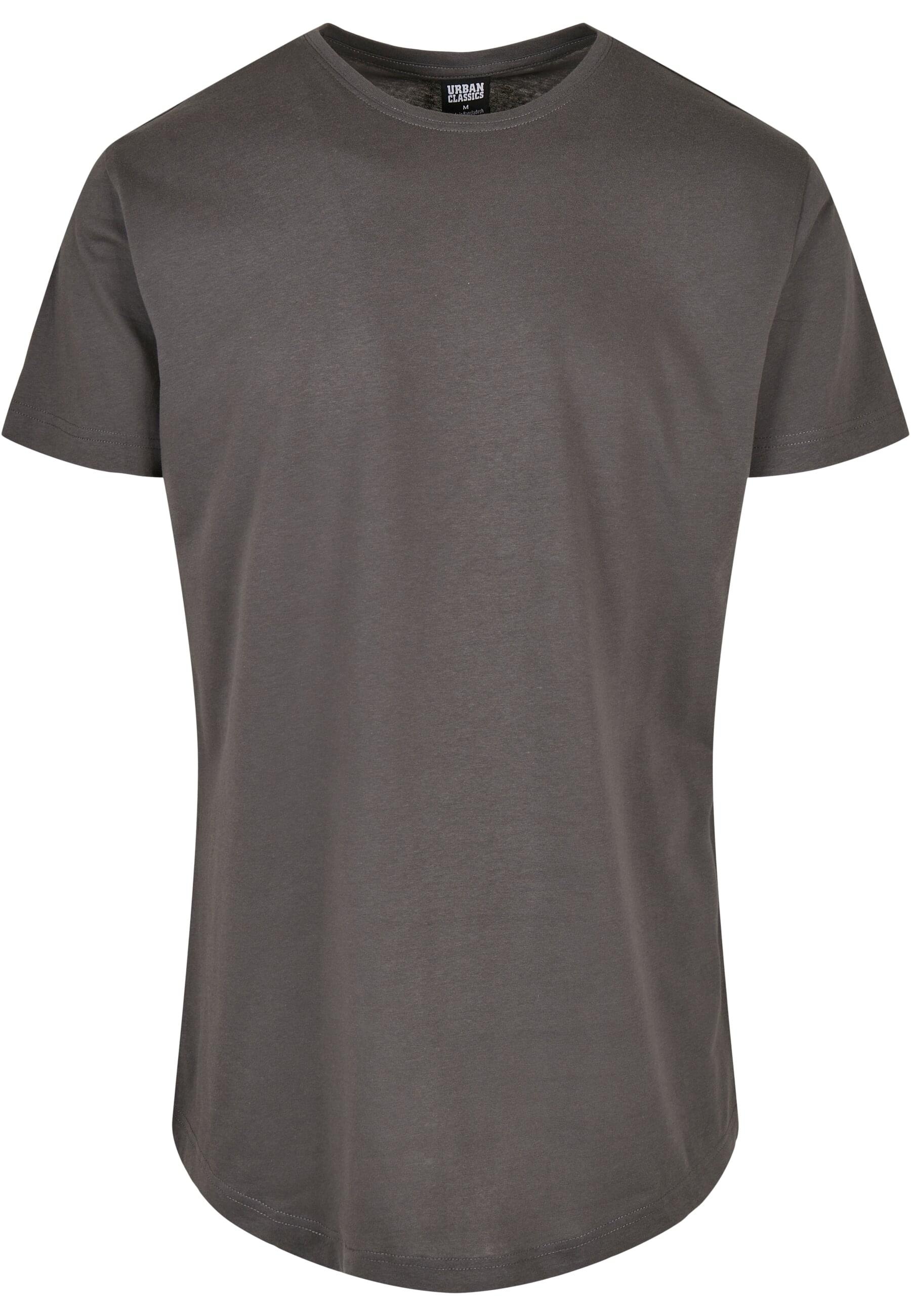 URBAN CLASSICS Kurzarmshirt "Urban Classics Herren Shaped Long Tee" günstig online kaufen