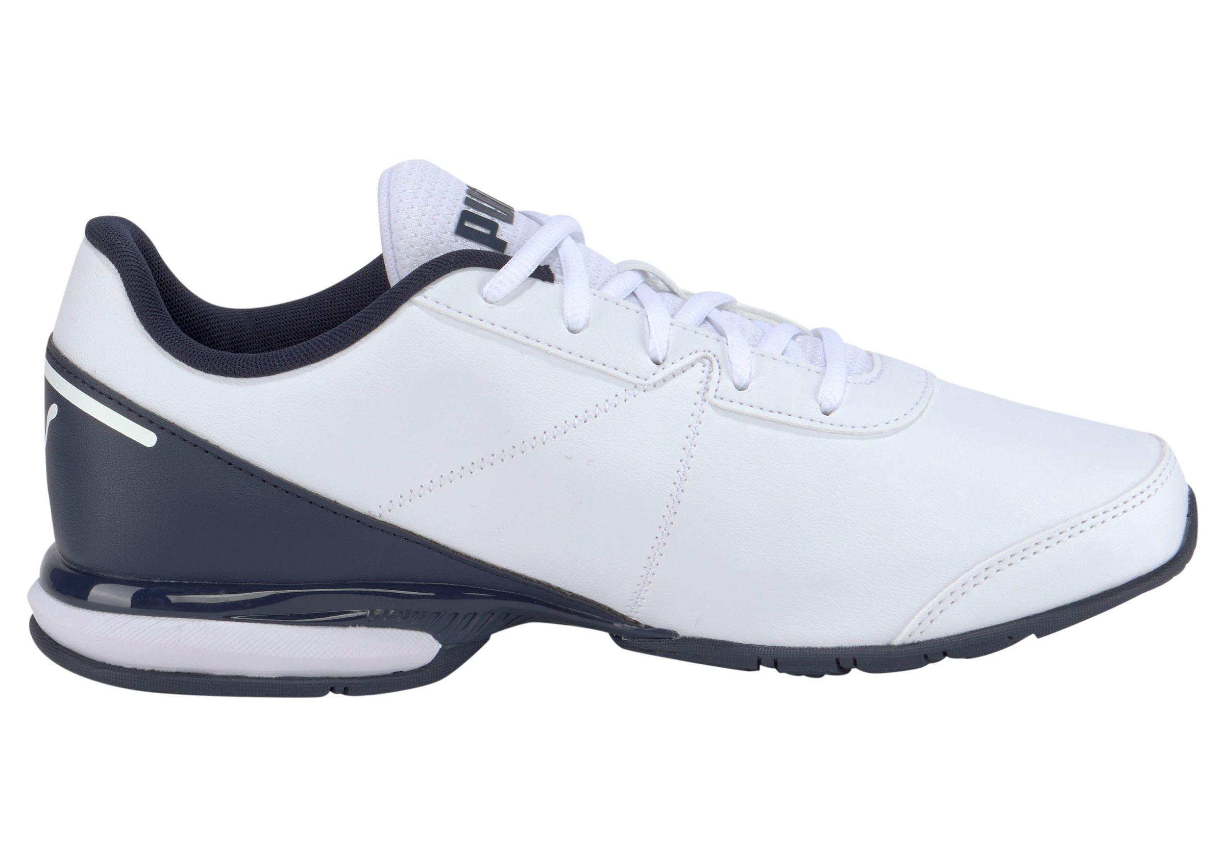Sneaker PUMA "EQUATE SL", Damen, Gr. 44, puma weiß, peacoat, Synthetik, Schuhe Sneaker, herausnehmbare Innensohle, SOFTFOAM+ Dämpfungstechnologie 2