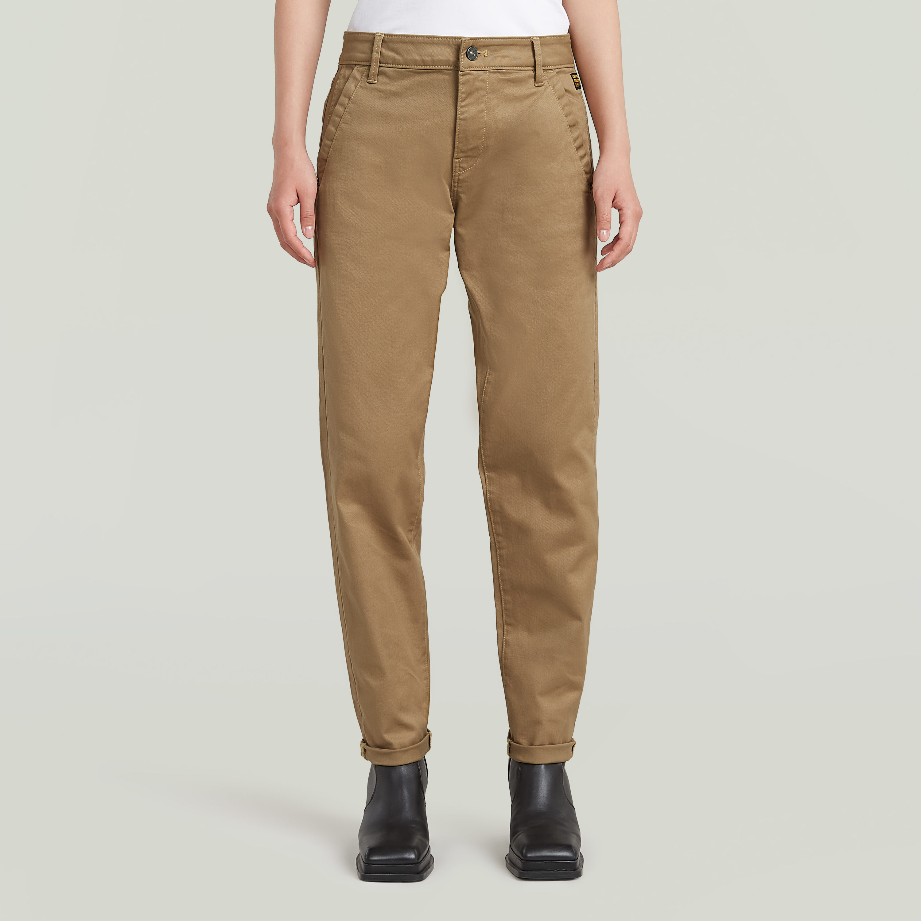 G-STAR "Kate Chino Boyfriend" mit Relaxed Fit an Hüfte und Oberschenkeln