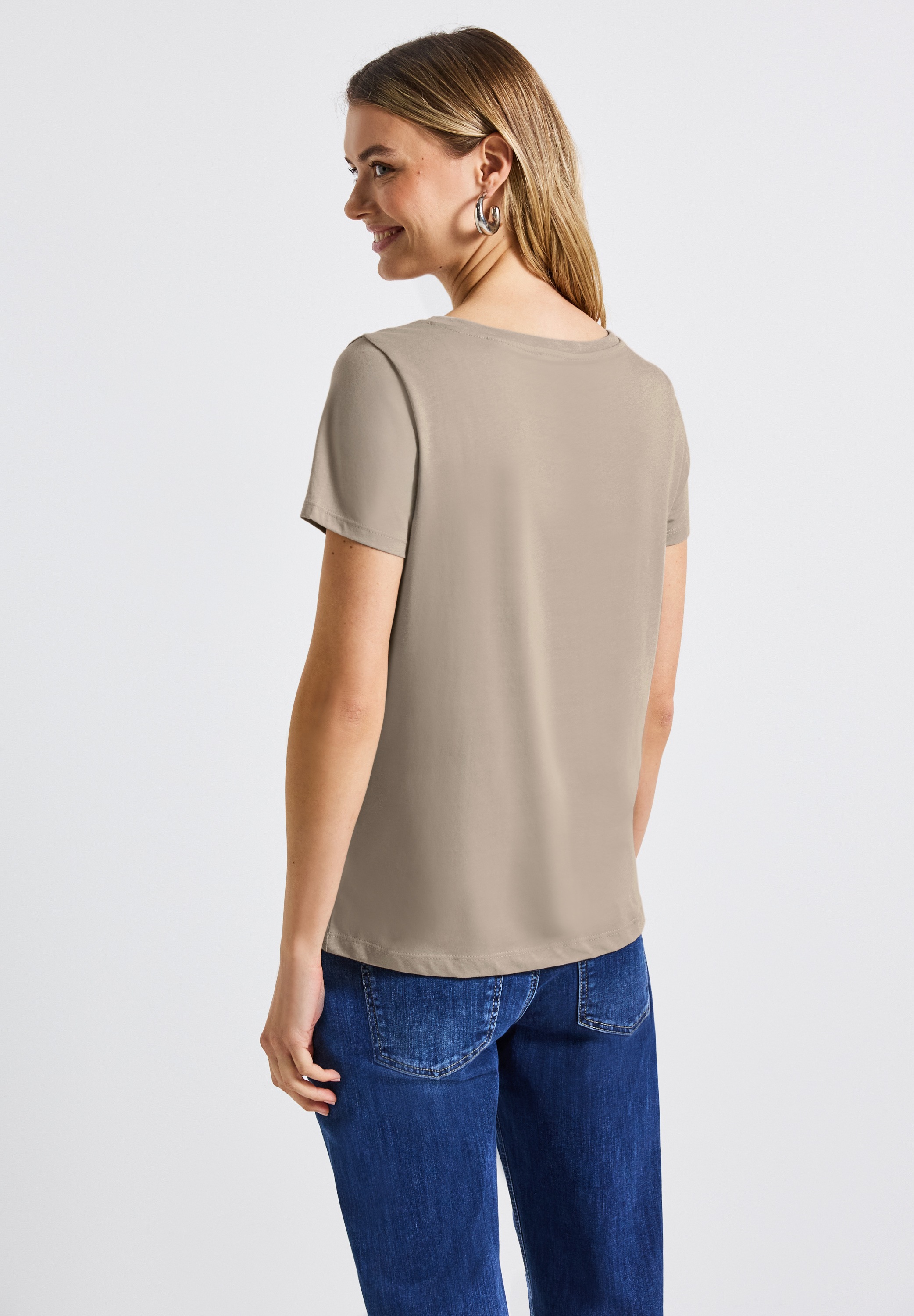 STREET ONE T-Shirt, mit Wording-Print günstig online kaufen