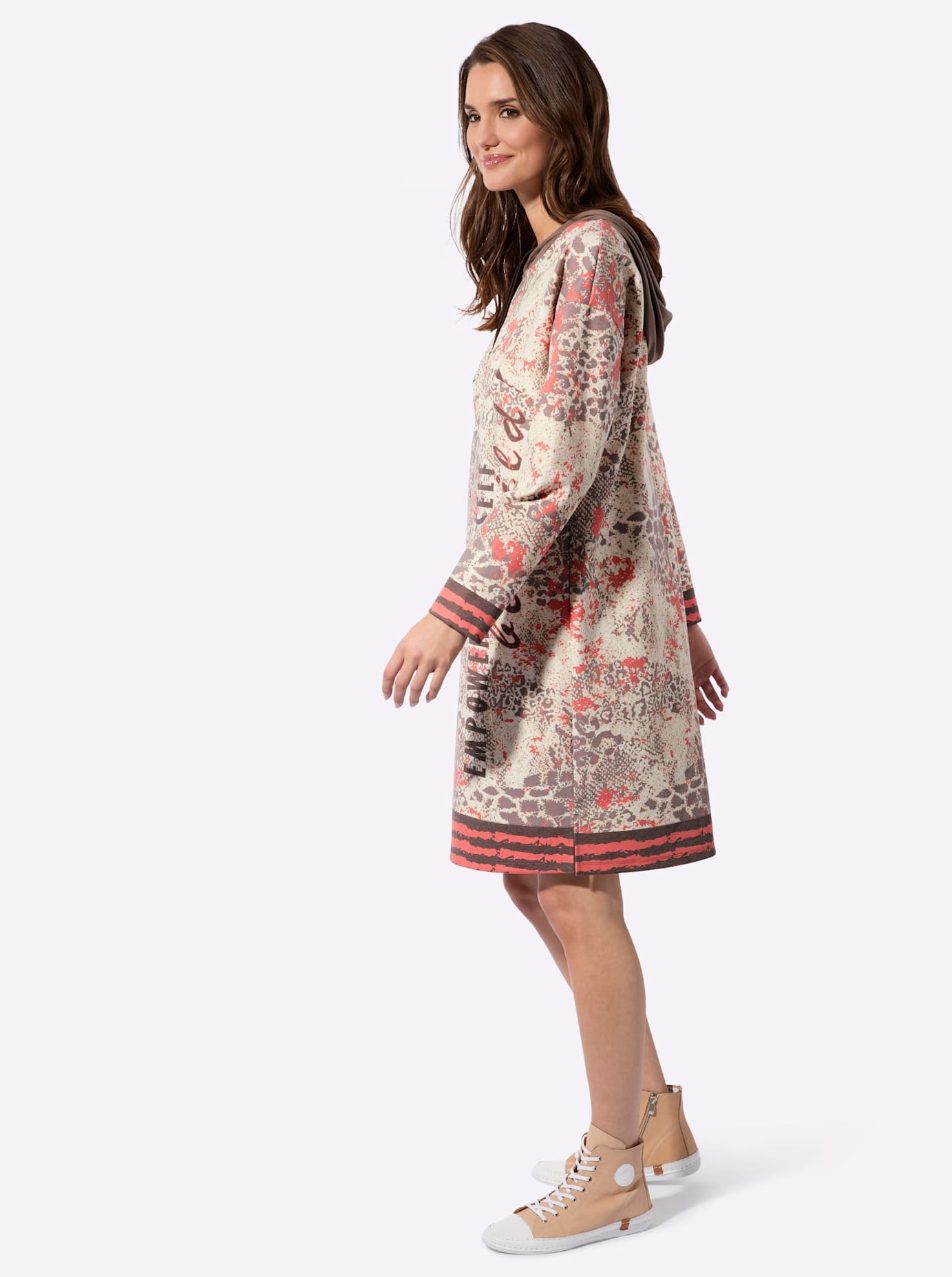 Inspirationen Shirtkleid »Druck-Kleid«