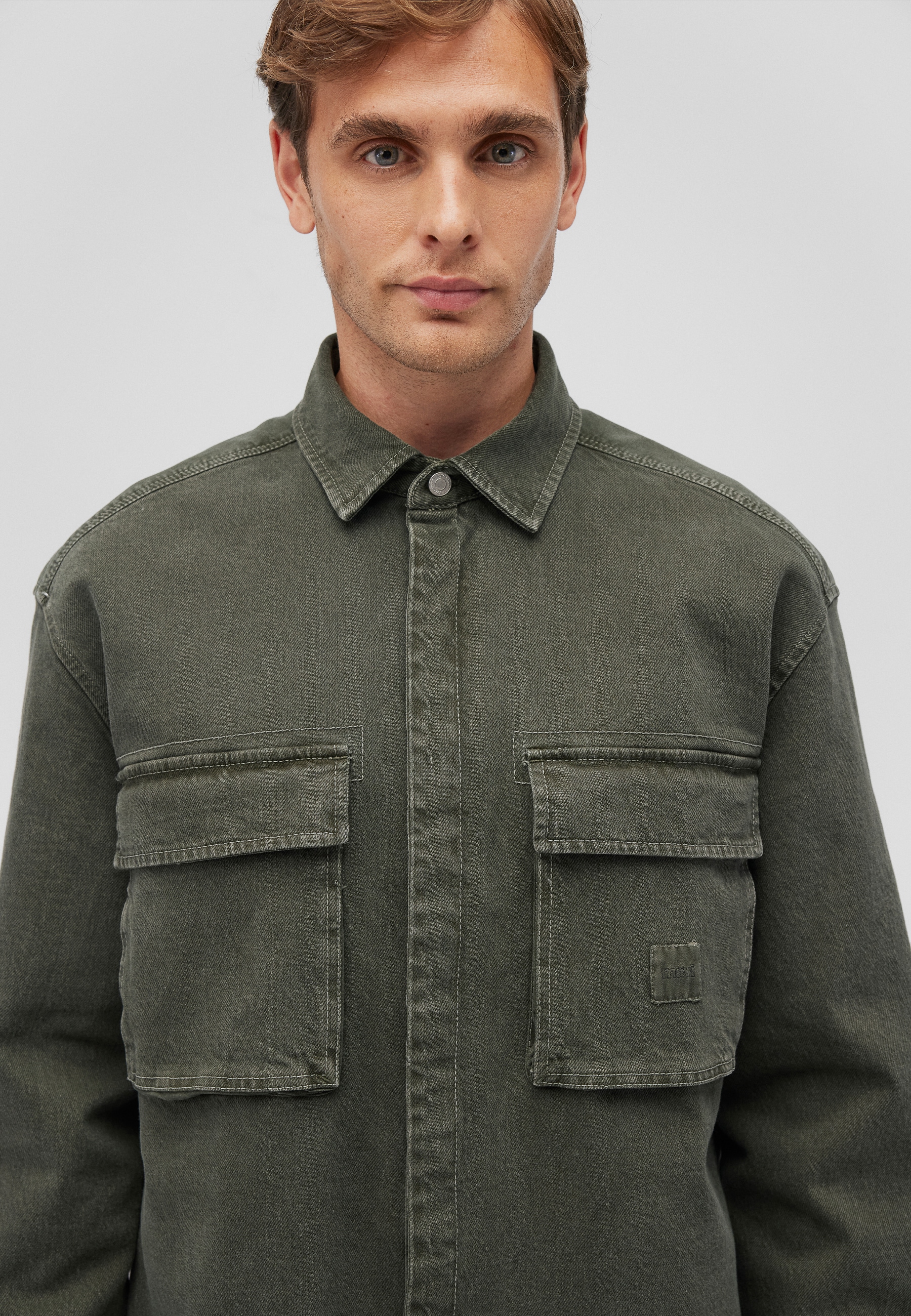 Mavi Langarmshirt »TWO POCKET SHIRT«, Overshirt aus Denim