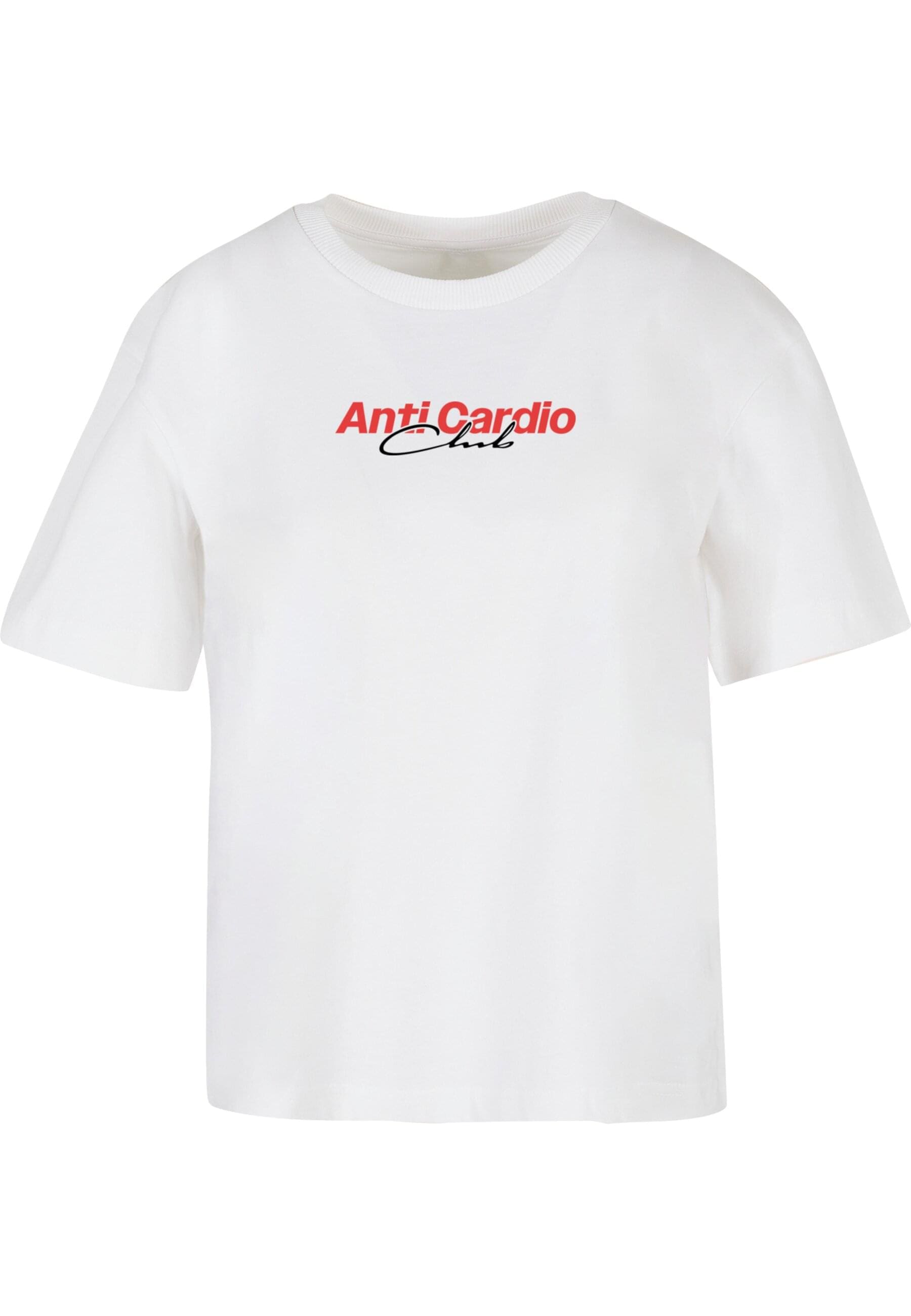 Miss Tee T-Shirt "Miss Tee Anti Cardio Club Tee" 1 Stk. tlg. günstig online kaufen