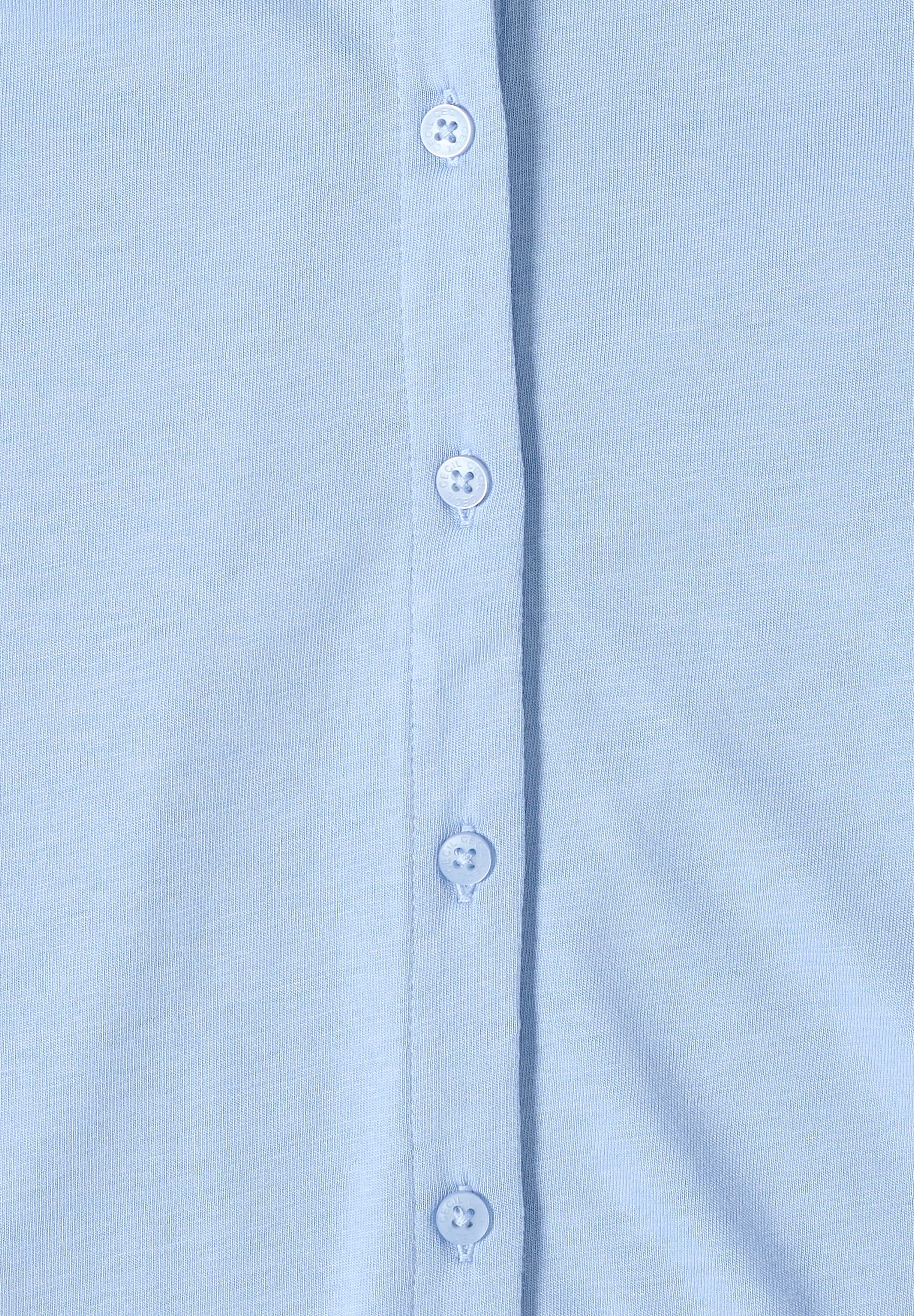STREET ONE T-Shirt, aus Baumwolle mit Stretchante