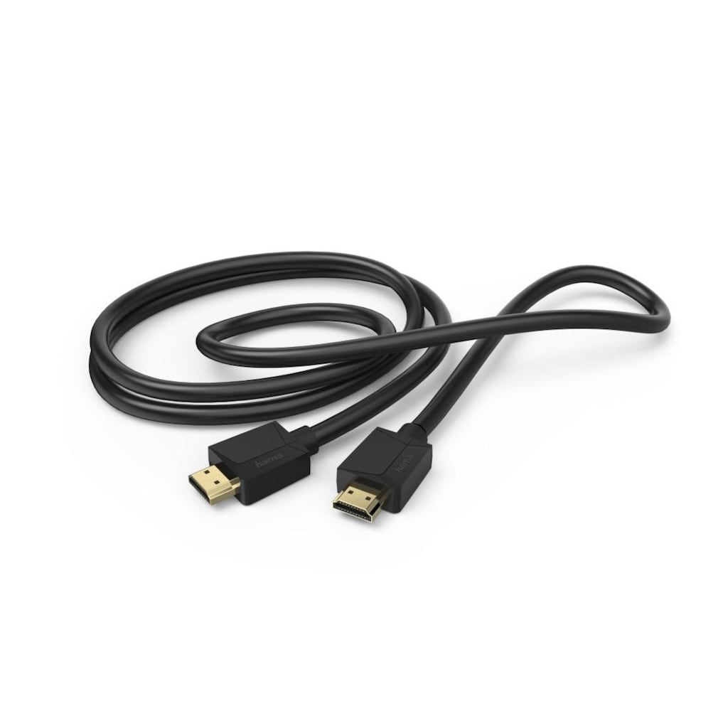 Hama HDMI-Kabel »Ultra High Speed HDMI™-Kabel, Stecker - Stecker, 8K, 2m, vergoldet«, HDMI, 200 cm