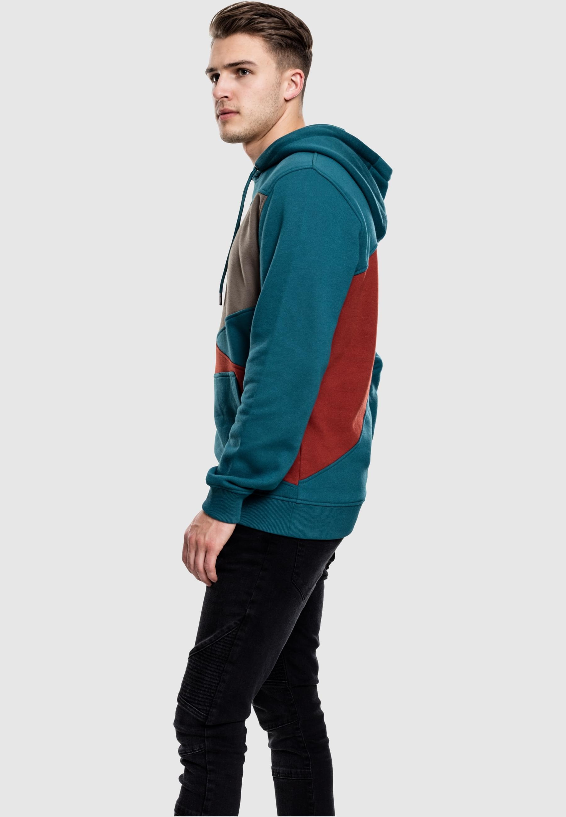 URBAN CLASSICS Sweatshirt »Urban Classics Herren Zig Zag Hoody«, (1 tlg.)
