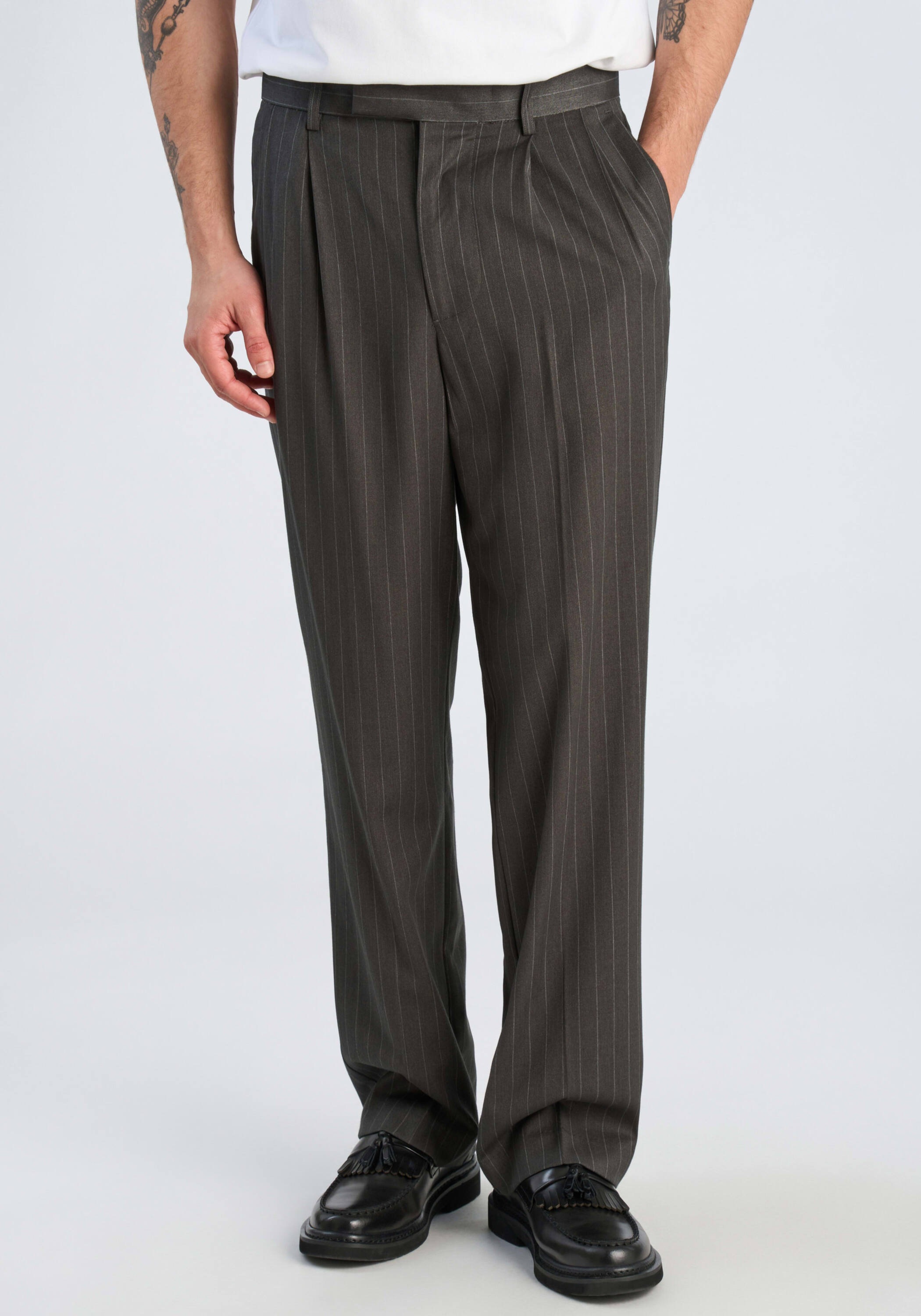 LINDBERGH Stoffhose "Stoffhose Wide Fit"