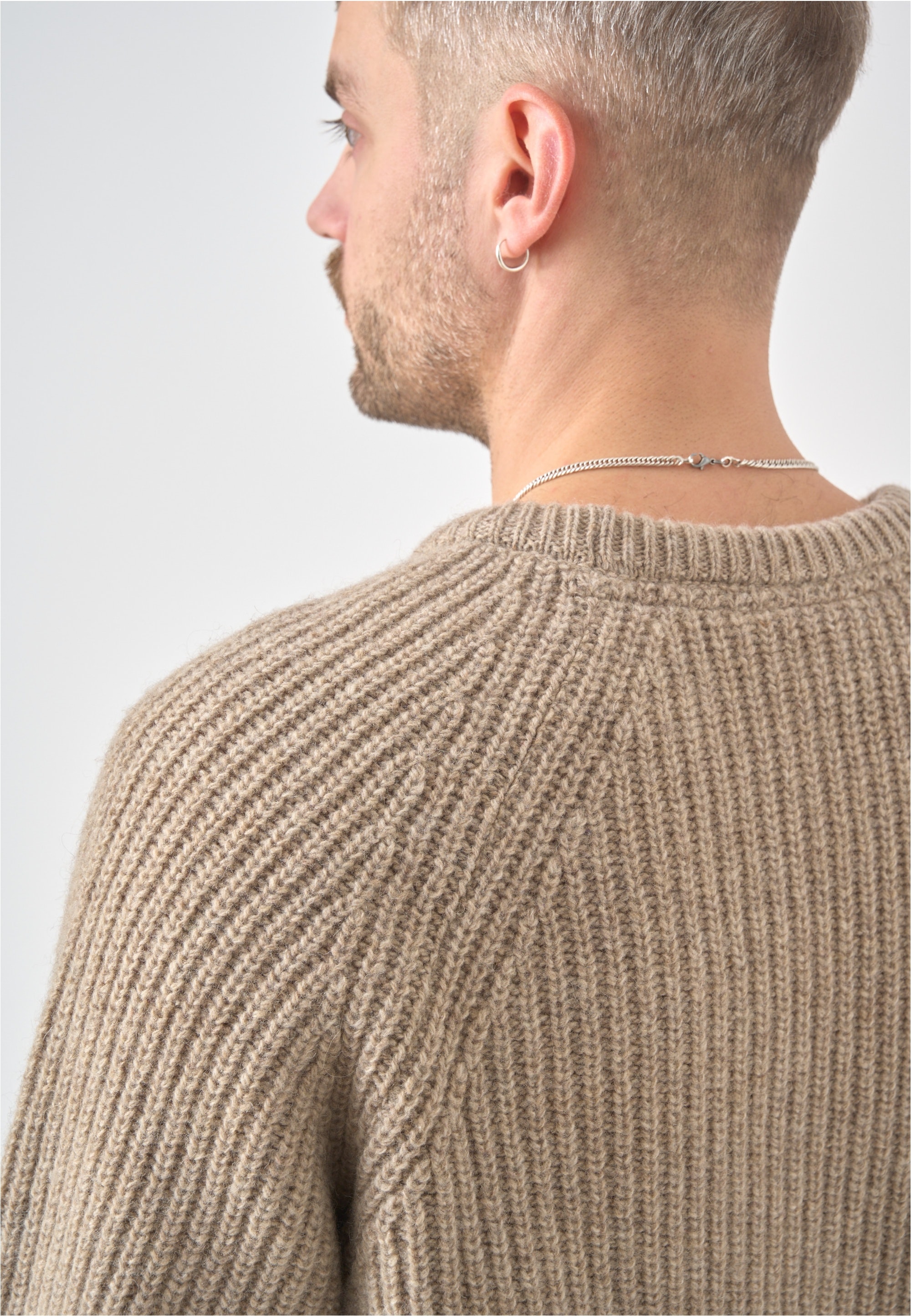 Cleptomanicx Strickpullover »Crewneck Ribber«, mit bequemem Tragekomfort