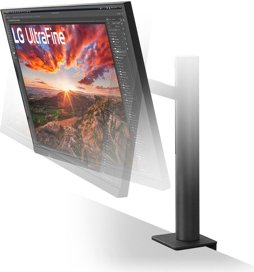 LG Ergo Monitor »27UN880P«, 69 cm/27 Zoll, 3840 x 2160 px, 4K Ultra HD, 5 ms Reaktionszeit, 60 Hz