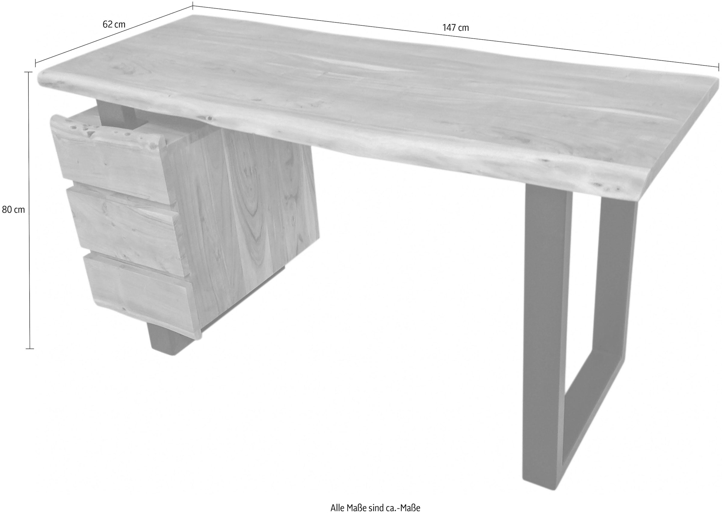 SIT Schreibtisch »Albero«, mit schönen Baumkanten