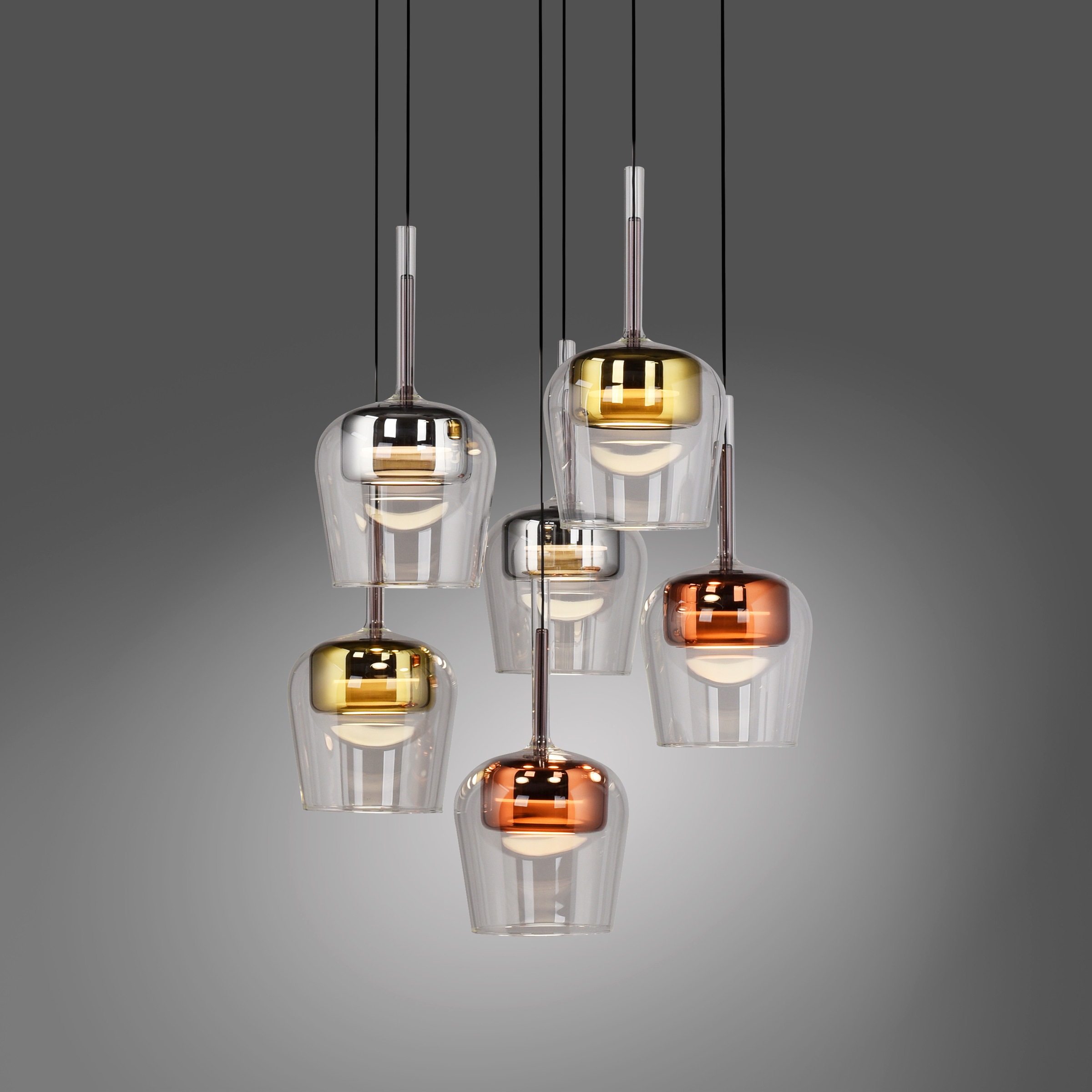 Neuhaus Q SMART HOME LIGHTS LED Pendelleuchte »Q-KON« LED-Board 1 Stk. warmweiß - kaltweiß