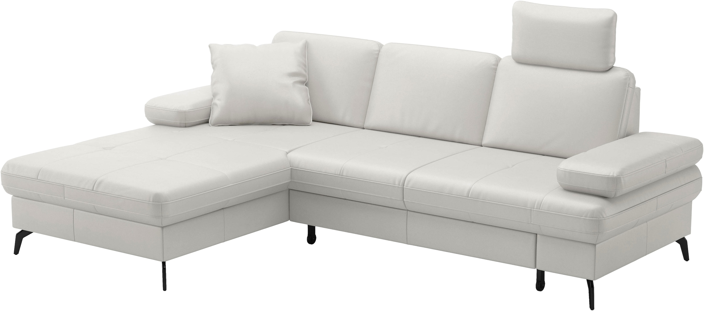 sit&more Ecksofa »Morris Jubi« mit Armteilfunktion & 1 Zierkissen, optional Bettfunktion