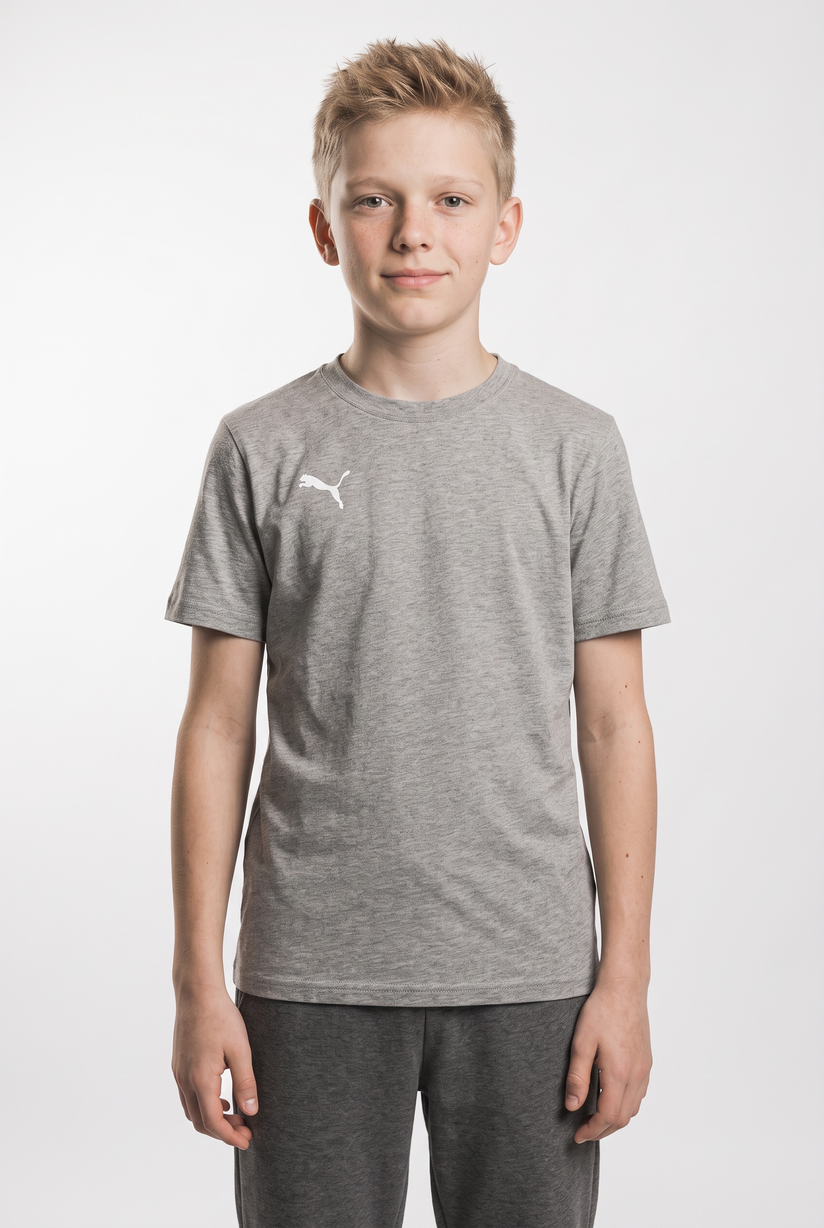 PUMA Trainingsshirt "TEAMGOAL CASUALS TEE JR" für Jugendliche, Kurzarm, für sportliche Aktivitäten