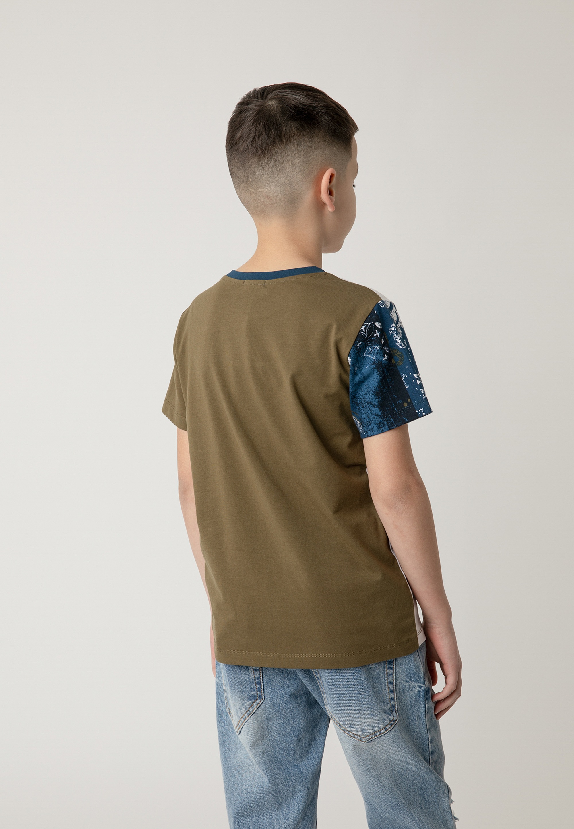 Gulliver T-Shirt, mit coolem Color-Blocking-Design