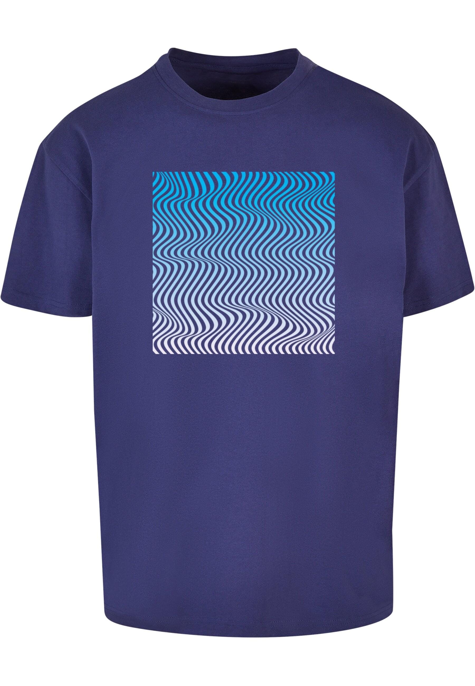 T-Shirt »Merchcode Herren Summer - Wavy Pattern Heavy Oversize Tee«, (1 tlg.)