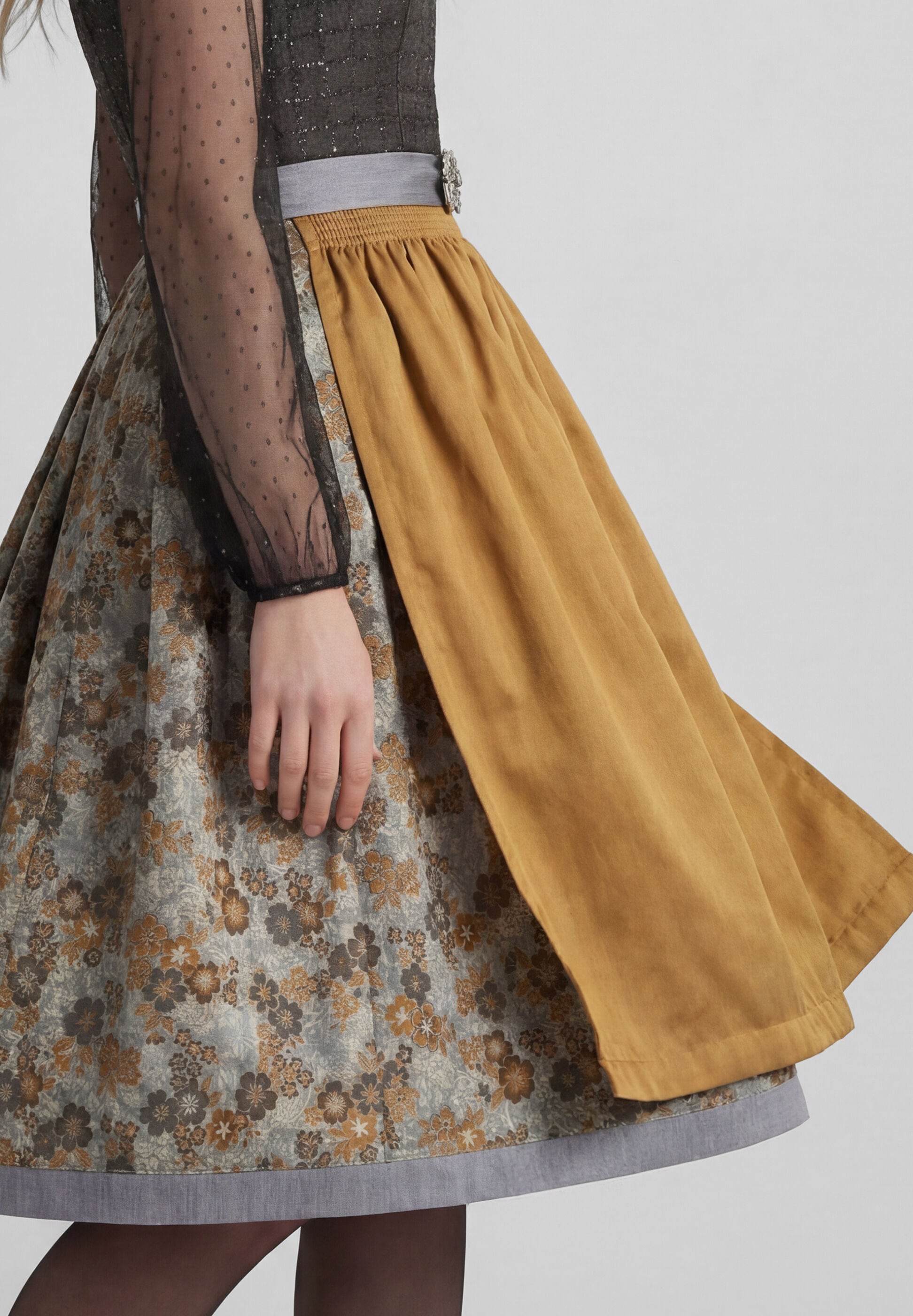 Spieth & Wensky Dirndl »Kleopatra« mit dekorativer Schürze