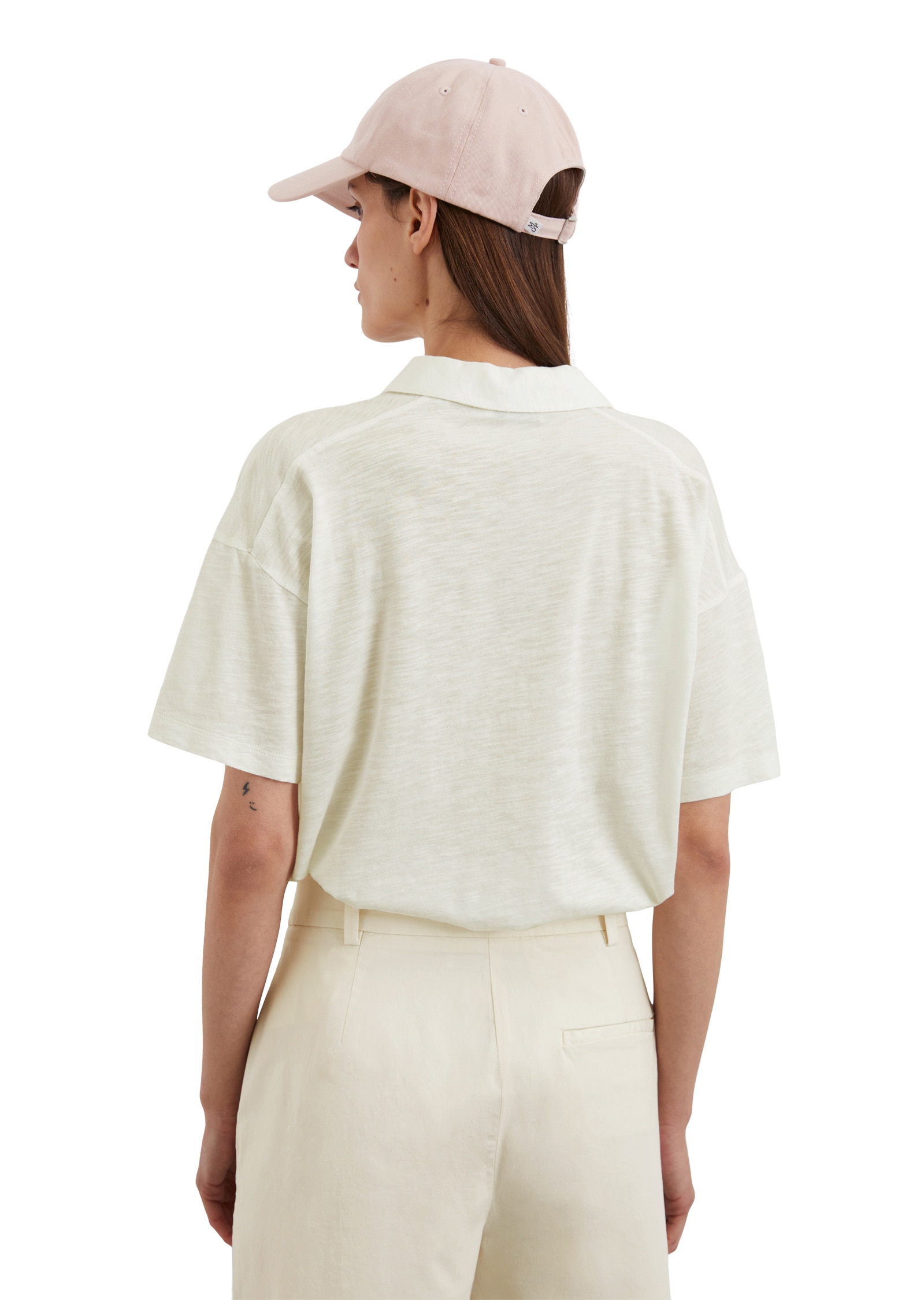 Marc O'Polo Poloshirt »aus Organic Cotton-Viskose-Mix«