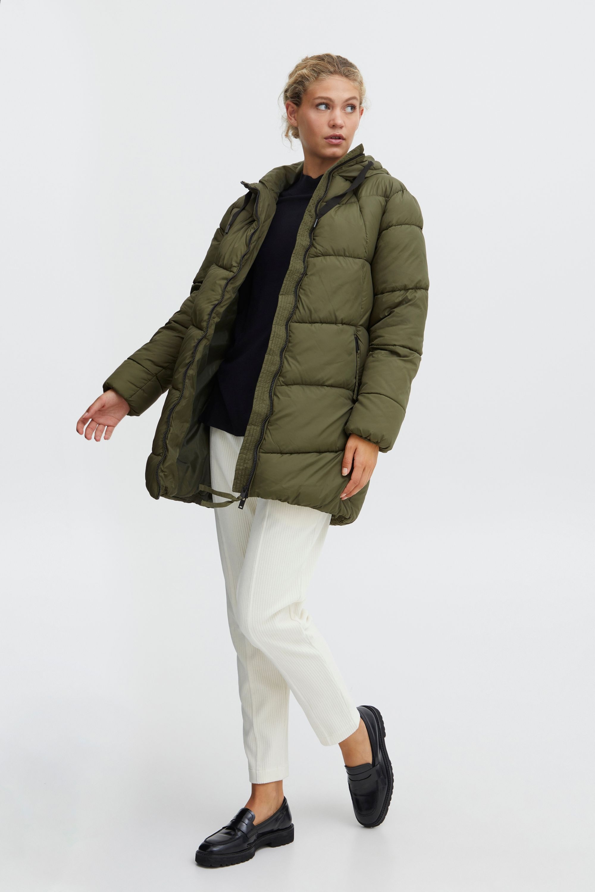 b.young Steppjacke »Steppjacke BYBomina«, mit Kapuze
