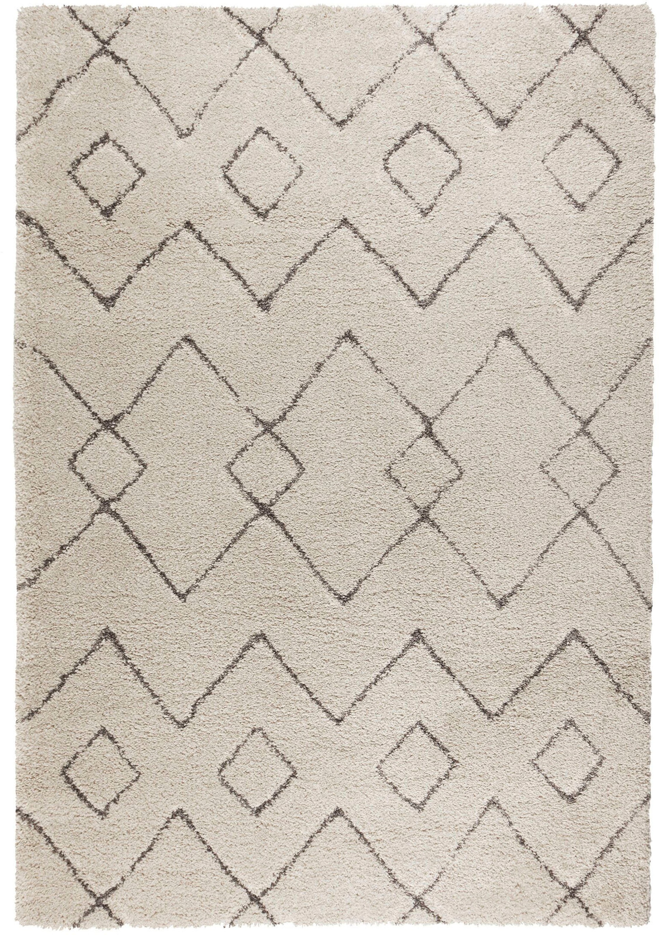 FLAIR RUGS Hochflor-Teppich "Imari" rechteckig 30 mm Höhe Shaggy Berber Opt günstig online kaufen