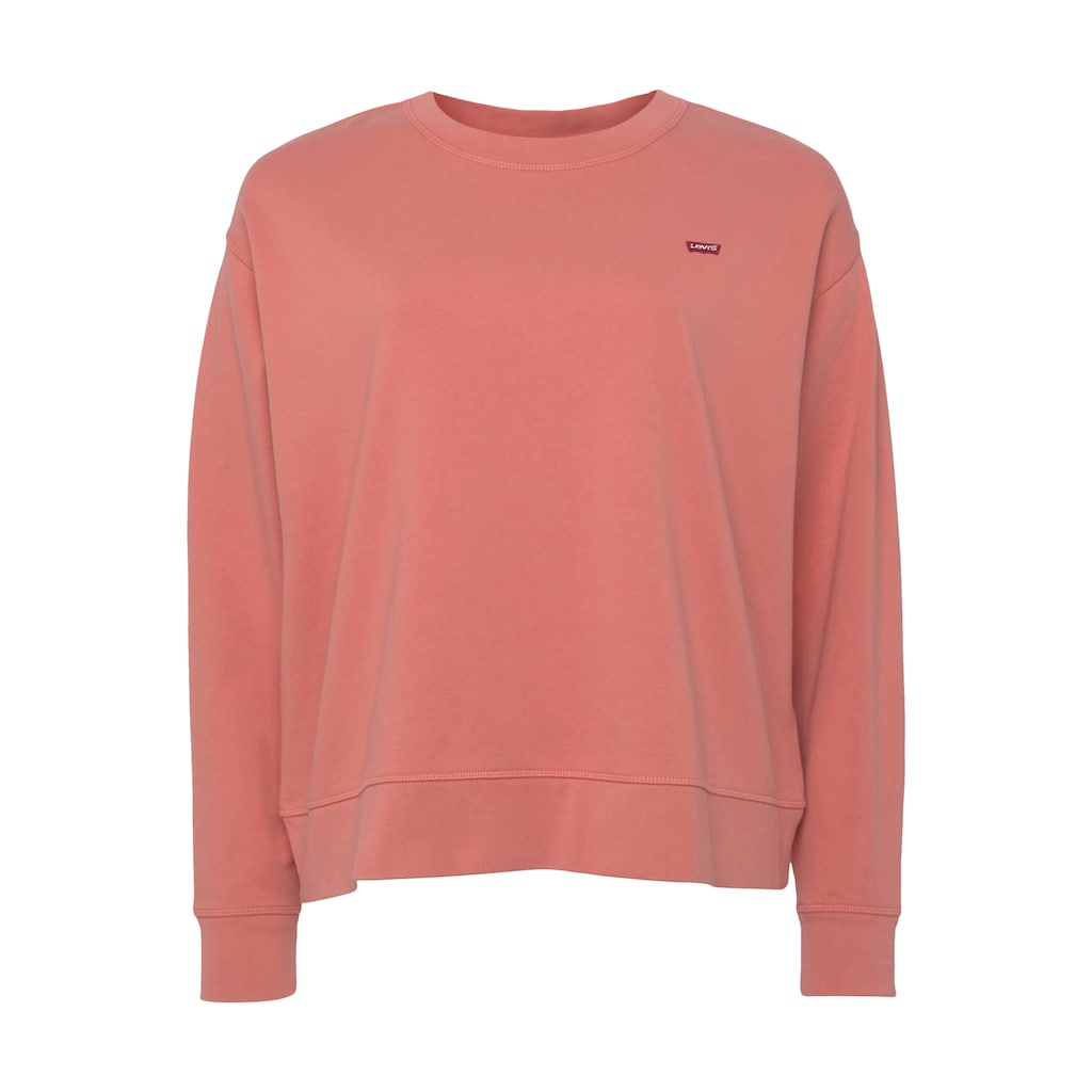 Levi's® Plus Sweatshirt »Standard Crew«, mit kleiner Logostickerei