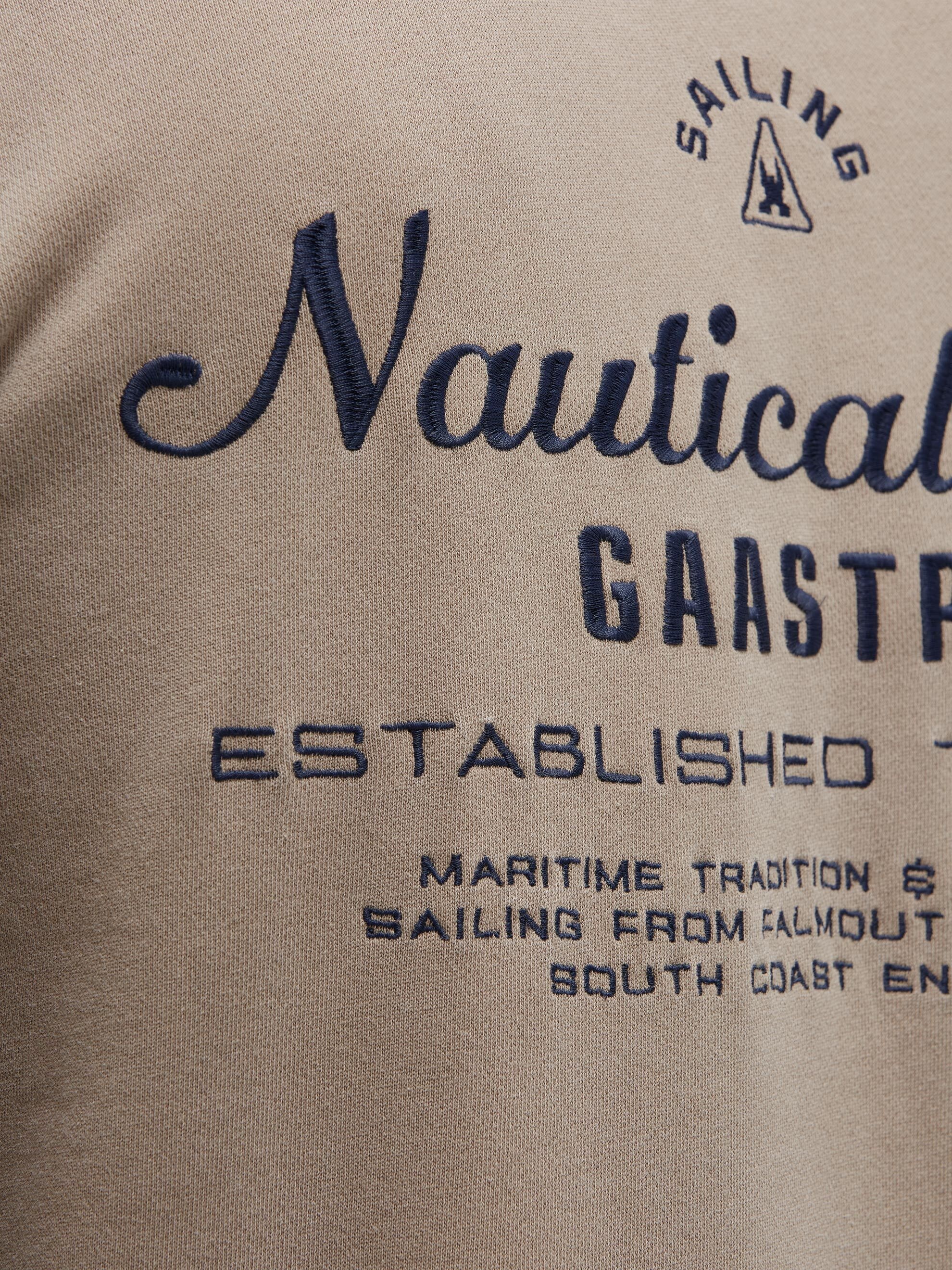 Gaastra Kapuzensweatshirt , mit Stehkragen
