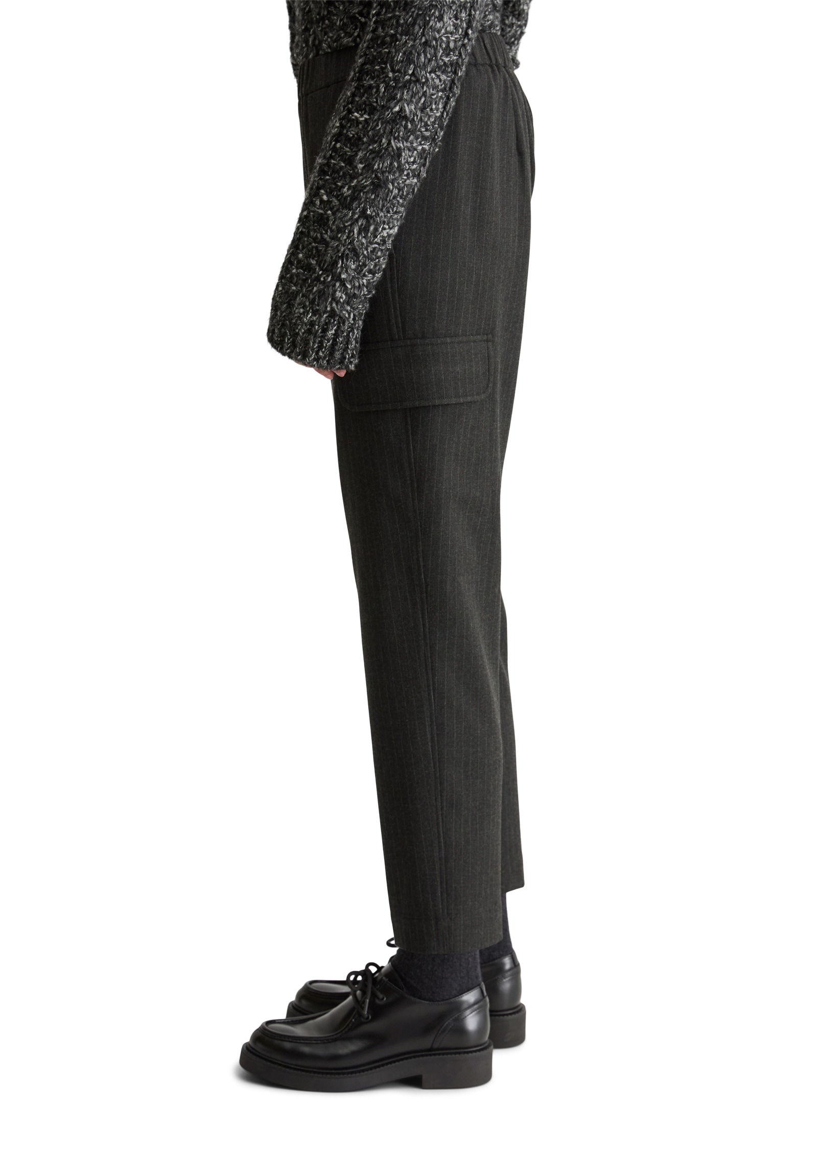 Marc O'Polo Chinohose »aus weichem Polyester-Viskose-Mix«
