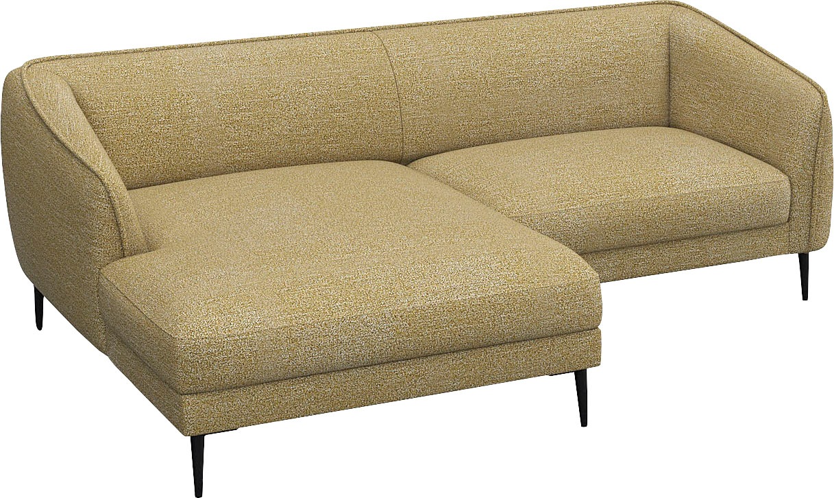 Thumbnail - FLEXLUX Ecksofa "Belle Designsofa, bequem durch Kaltschaum im Sitz", Skandinavisches Design, In hochwertiger Verarbeitun...