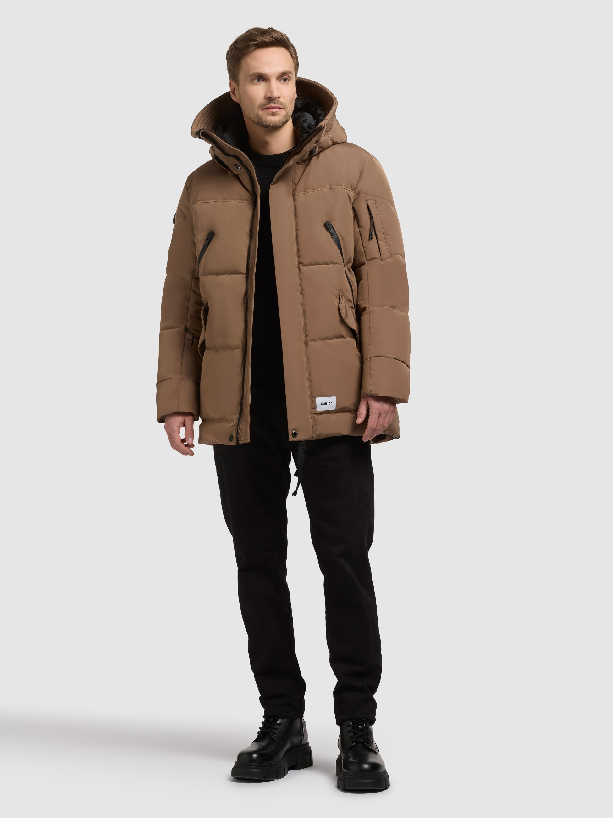 khujo Steppjacke "KANF2" mit Kapuze günstig online kaufen