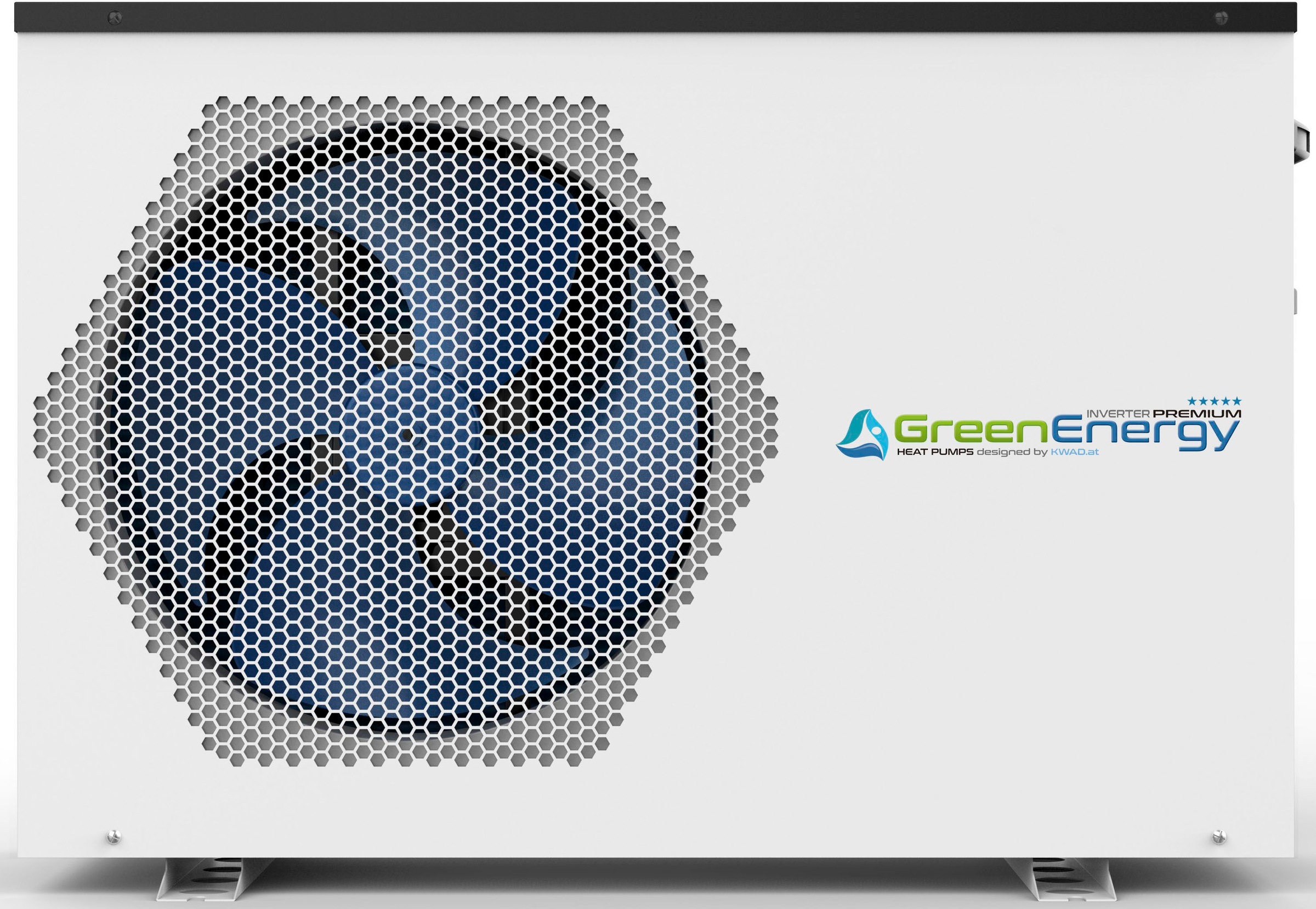 KWAD Pool-Wärmepumpe „Green Energy 5“ weiß, schwarz
