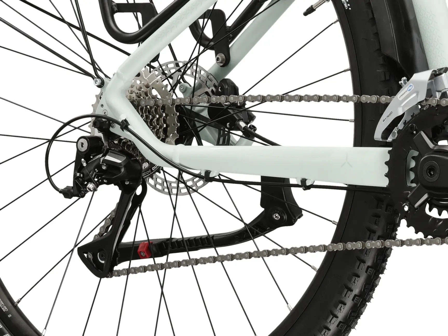 Kross Mountainbike »KROSS MTB Hardtail Lea 4.0 27,5" grün«, 16 Gang, Shimano, ACERA M3020 Schaltwerk, Kettenschaltung
