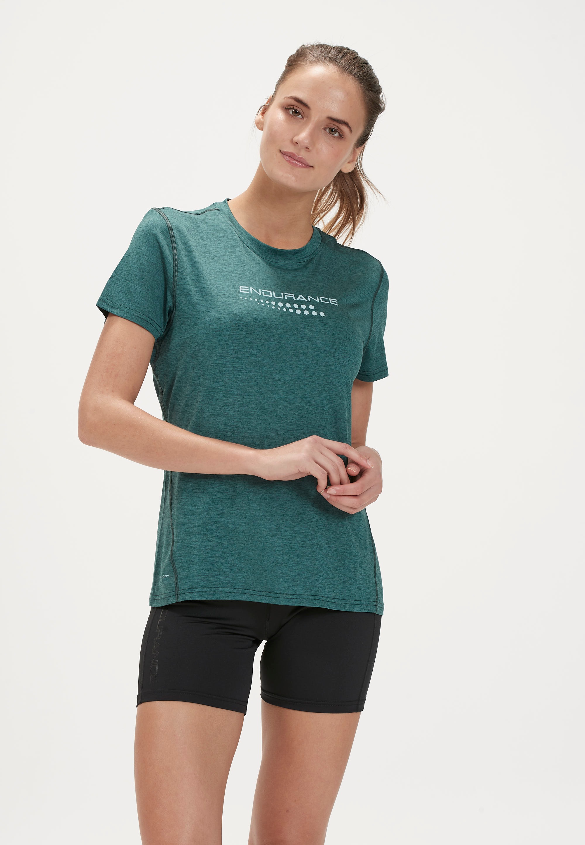 ENDURANCE Funktionsshirt »WANGE MELANGE« mit innovativer QUICK DRY-Technologie
