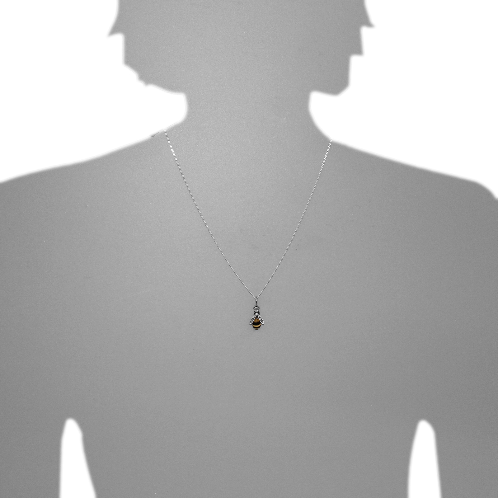 OSTSEE-SCHMUCK Kettenanhänger »Ostsee-Schmuck Anhänger Wespe 18 mm Anhänger Wespe 18 mm« 1 Stk. tlg.