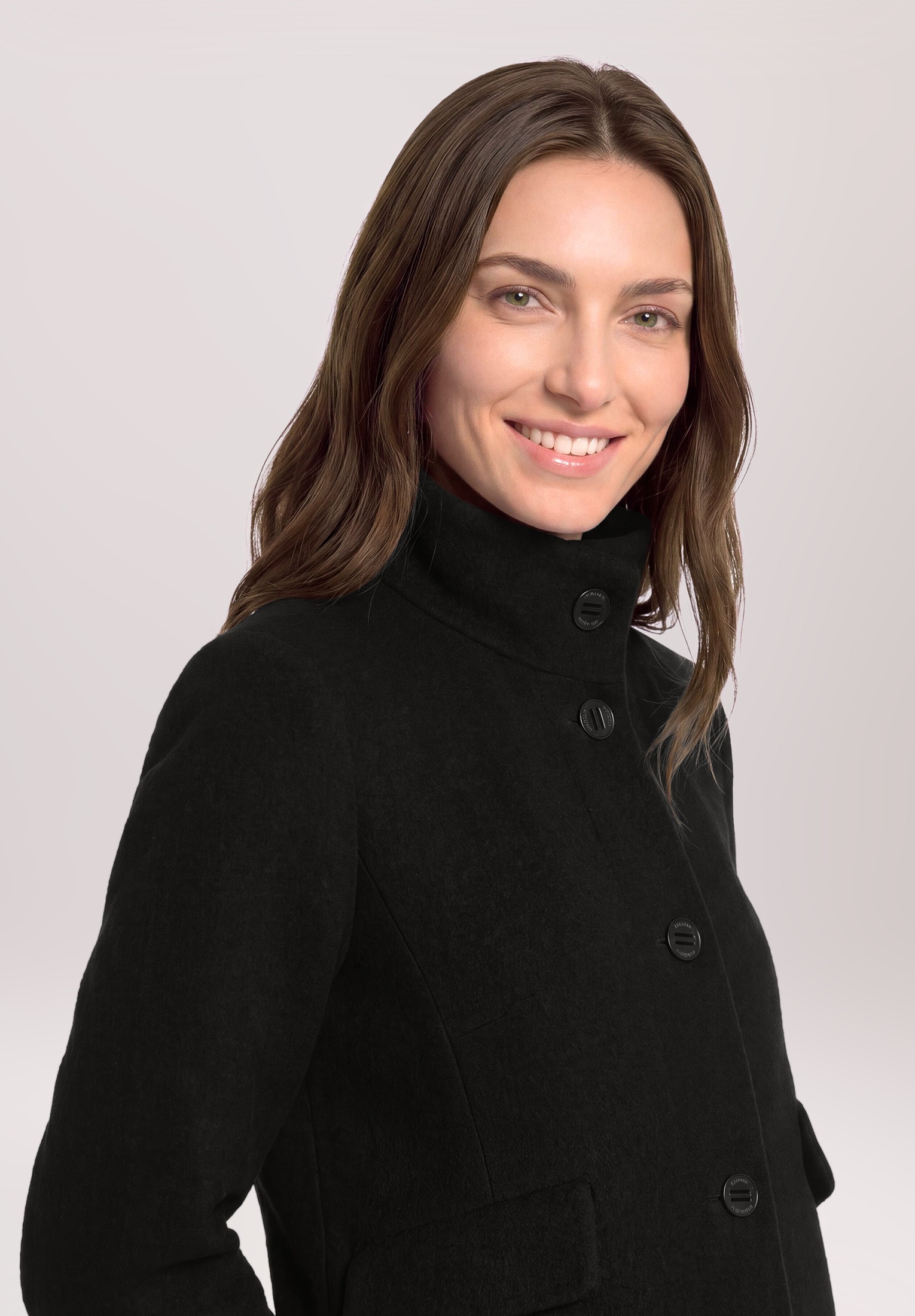 Gil Bret Wolljacke »Damen mit Stehkragen«