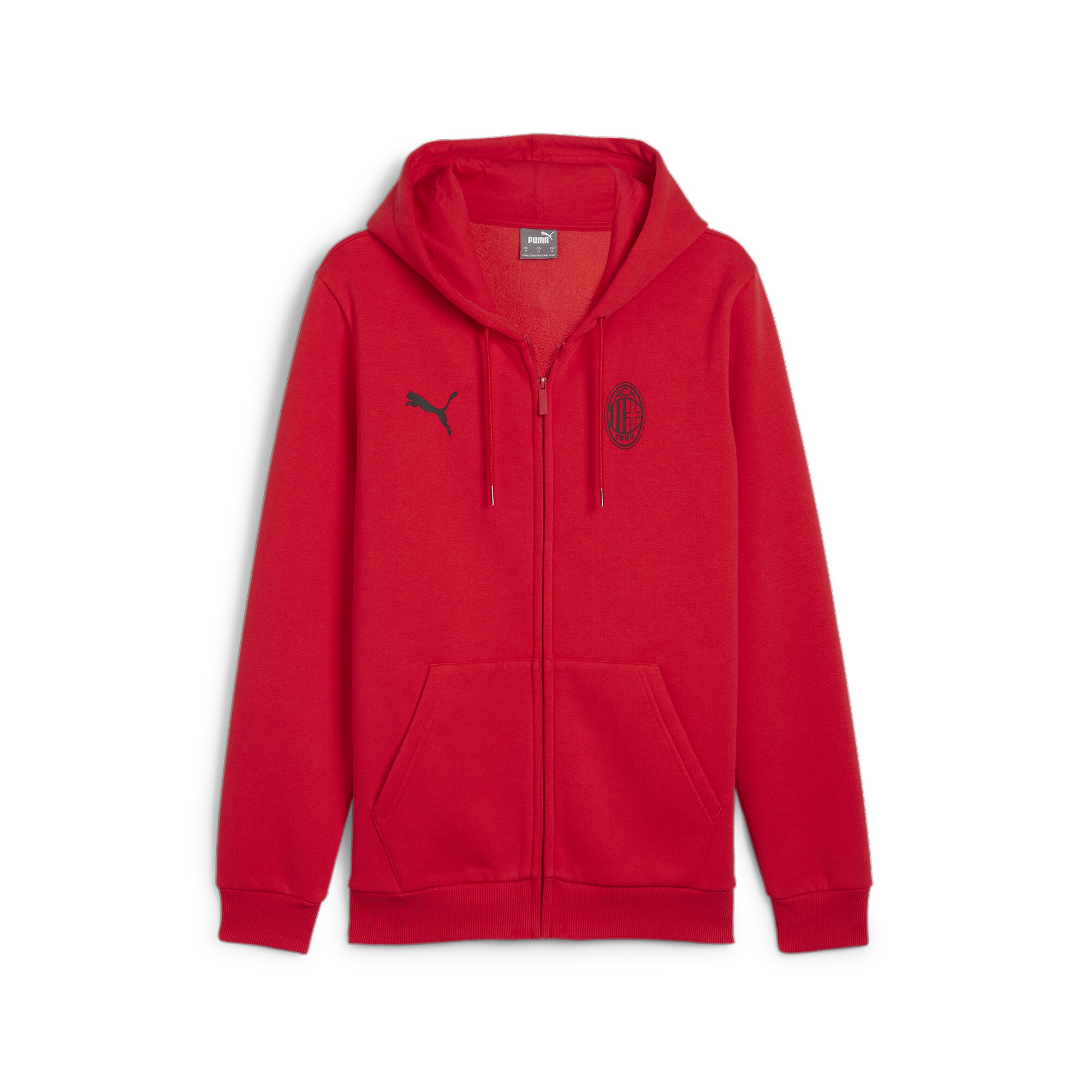 PUMA Sweatjacke "AC Milan ftblESSENTIALS Kapuzenjacke Herren"