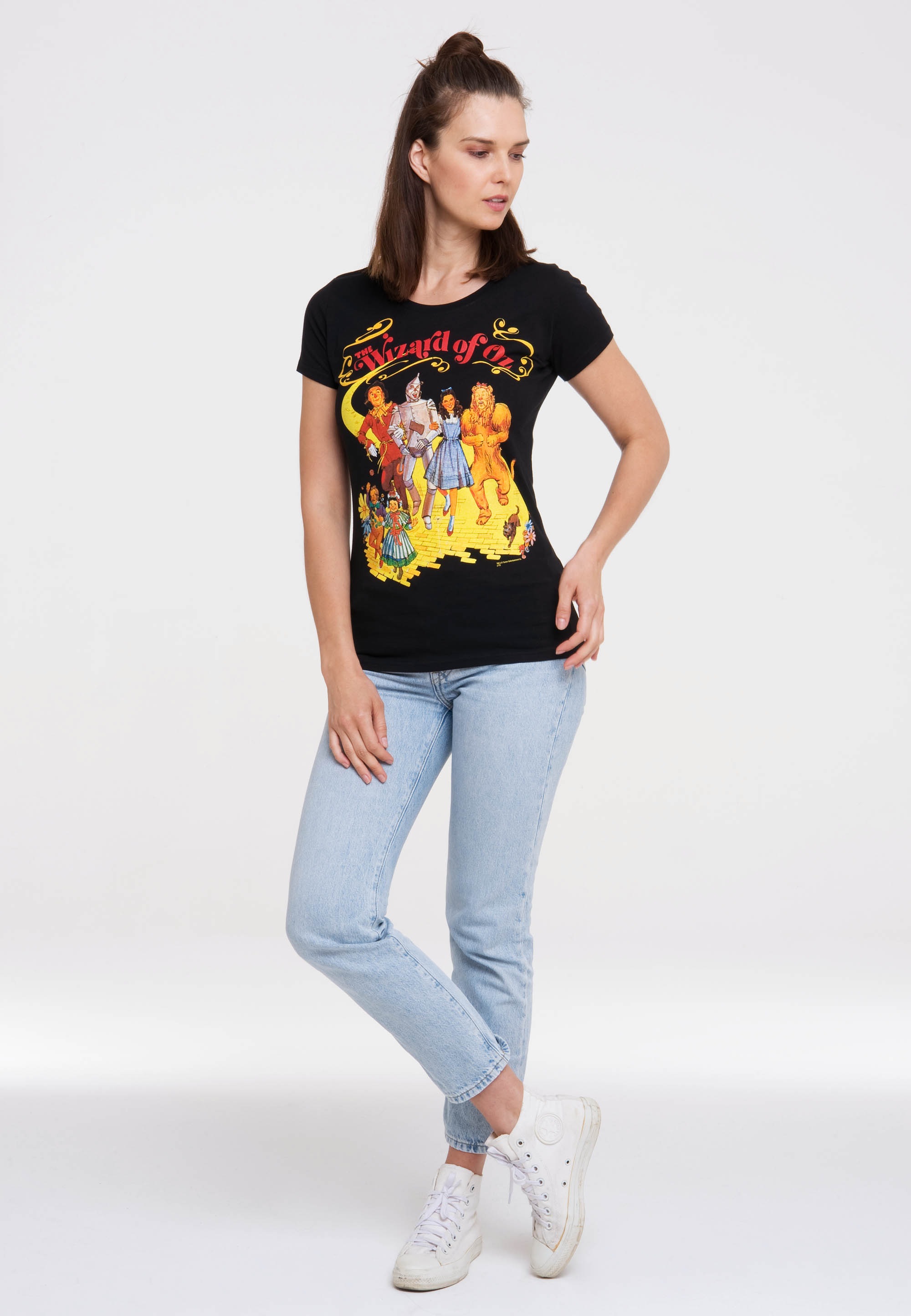Thumbnail - LOGOSHIRT T-Shirt "Yellow Brick Road - Der Zauberer von Oz", mit tollem Retro-Print