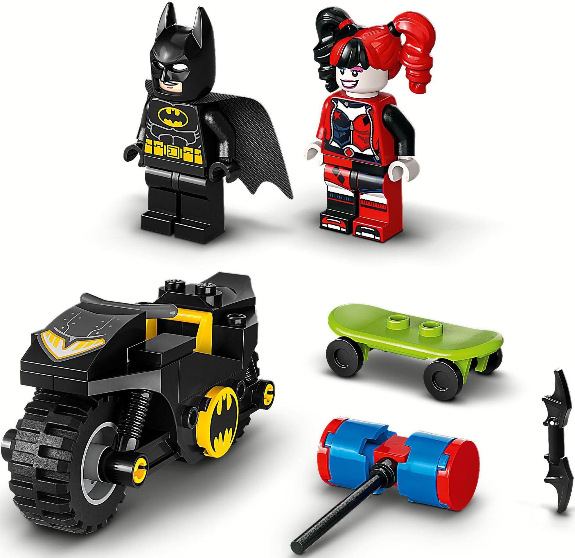 LEGO® Konstruktionsspielsteine »Ba™an vs. Harley Quinn (76220), LEGO® DC Ba™an«, (42 St.)